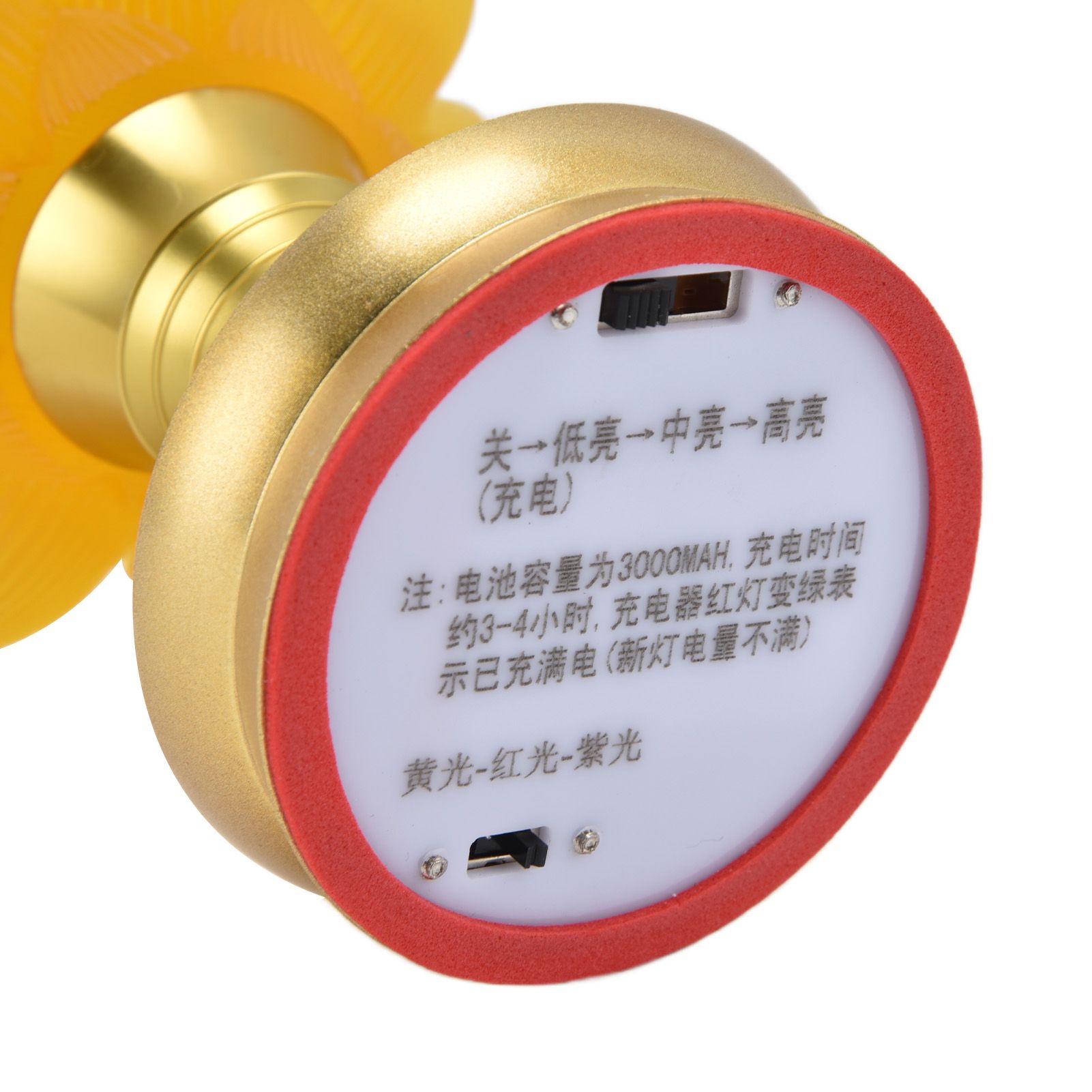 2 Set LED Buddhist Light 3 Color Adjustment Buddha Lamp Plug In Flower Light view 15
