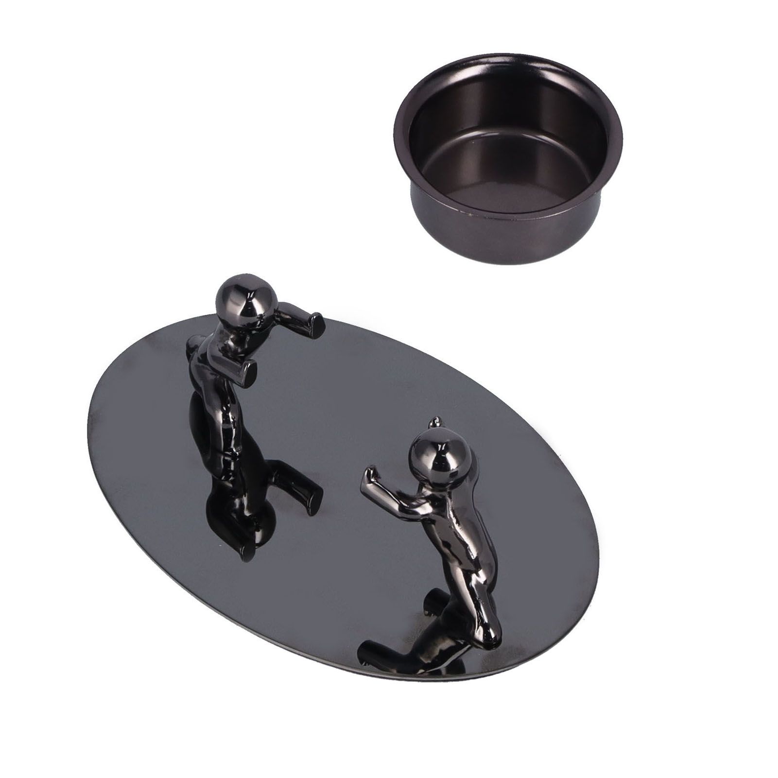 Candlestick Holder Stainless Steel Candle Holder Romantic Candle Stand view 6