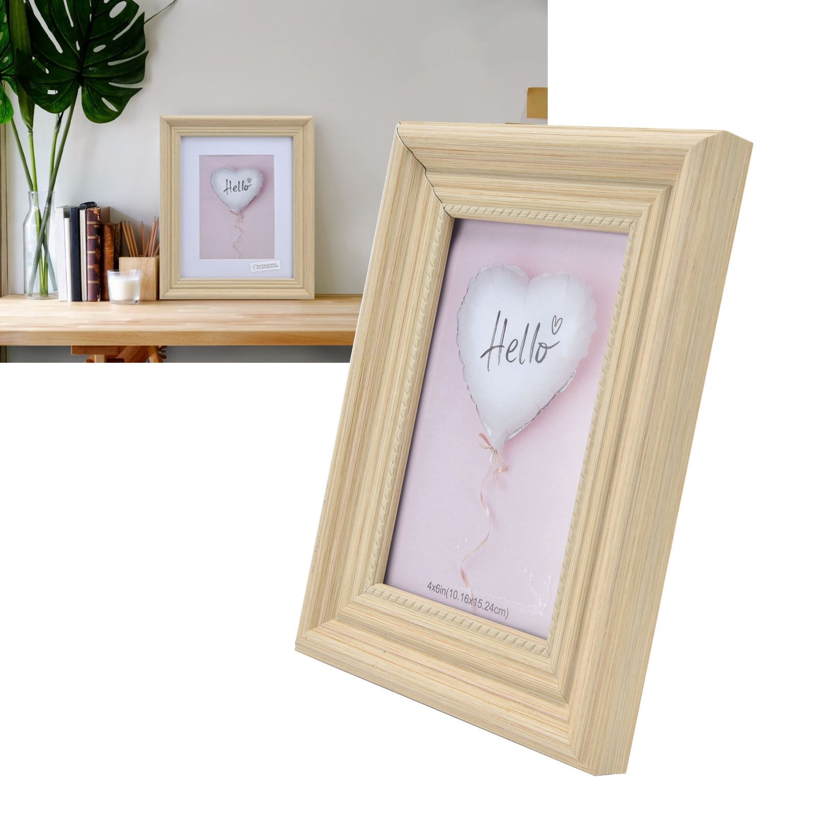 Modern Photo Frame Wooden Color Innovative Display Picture Frame for Home view 11