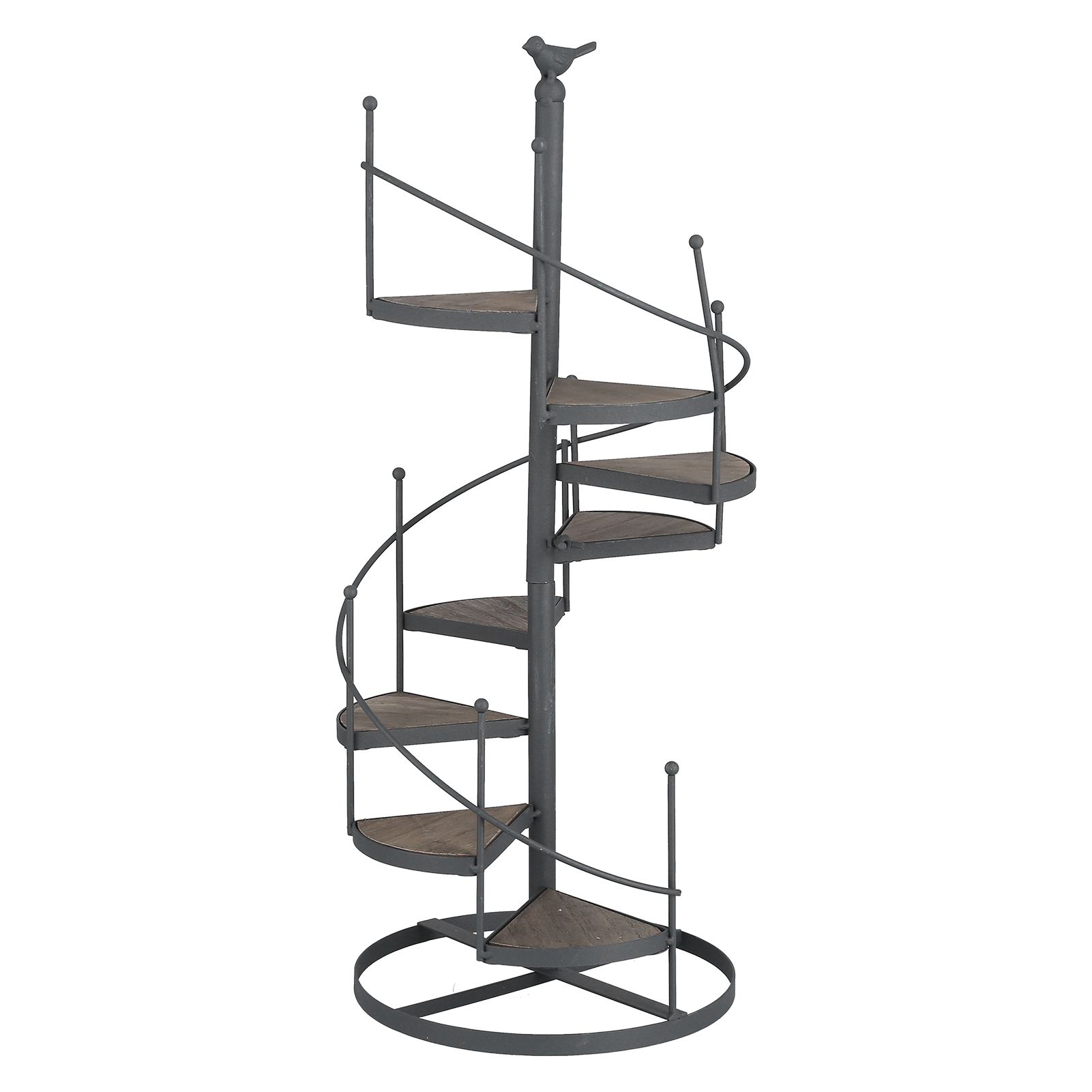 European Style Decorative Plant Shelf Multifuctional Wrought Iron Plant Rack view 3