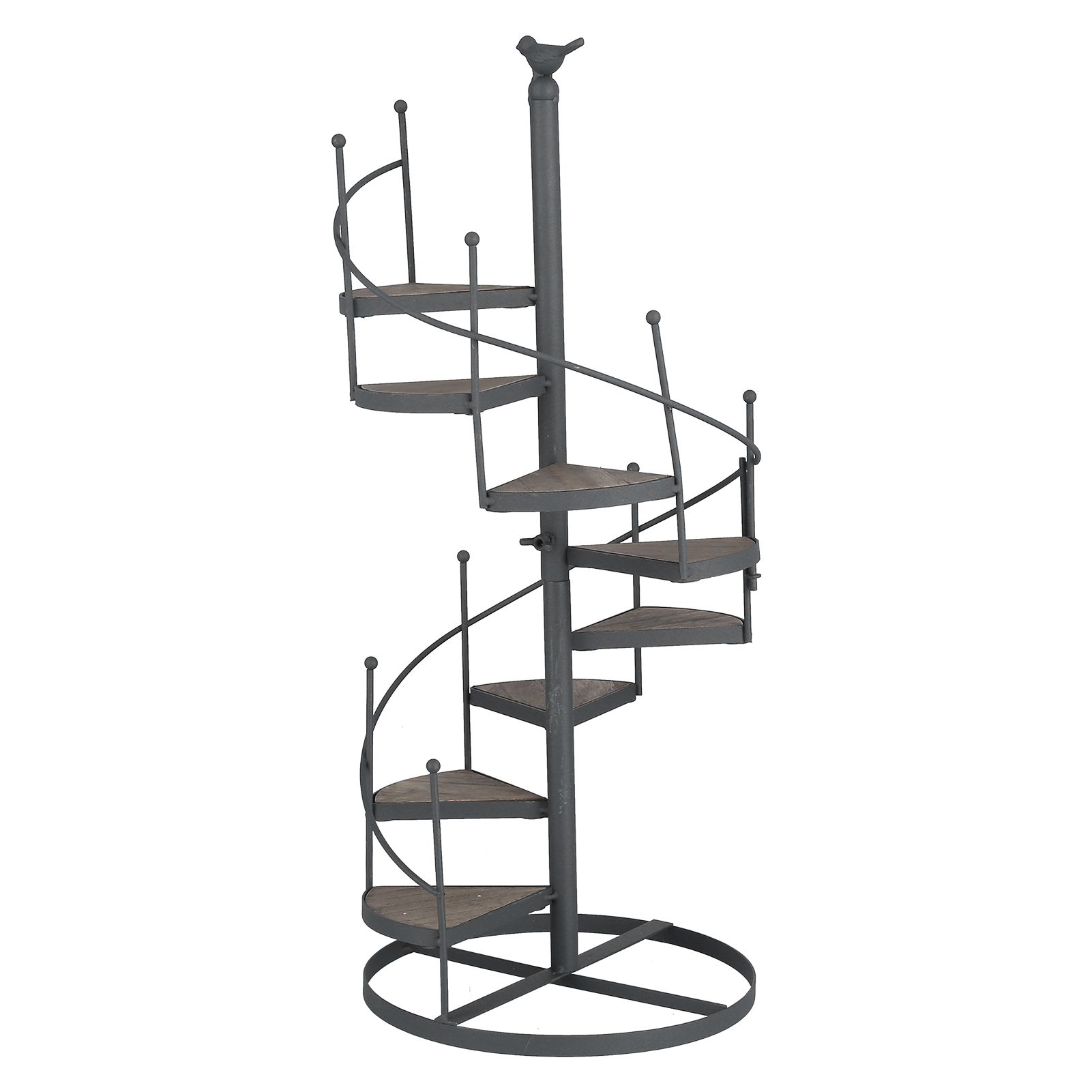 European Style Decorative Plant Shelf Multifuctional Wrought Iron Plant Rack view 4