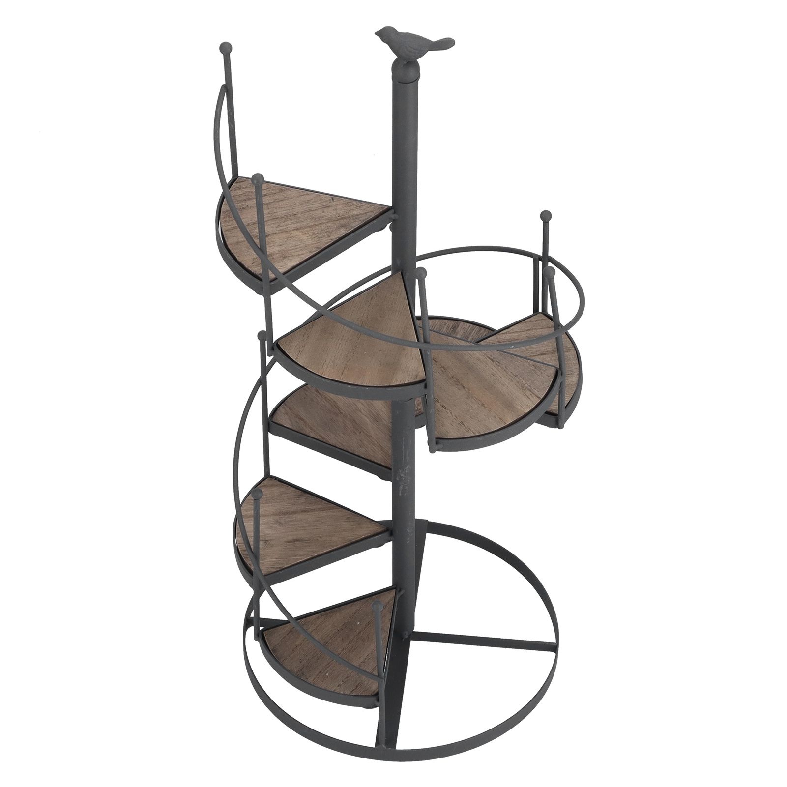 European Style Decorative Plant Shelf Multifuctional Wrought Iron Plant Rack view 5