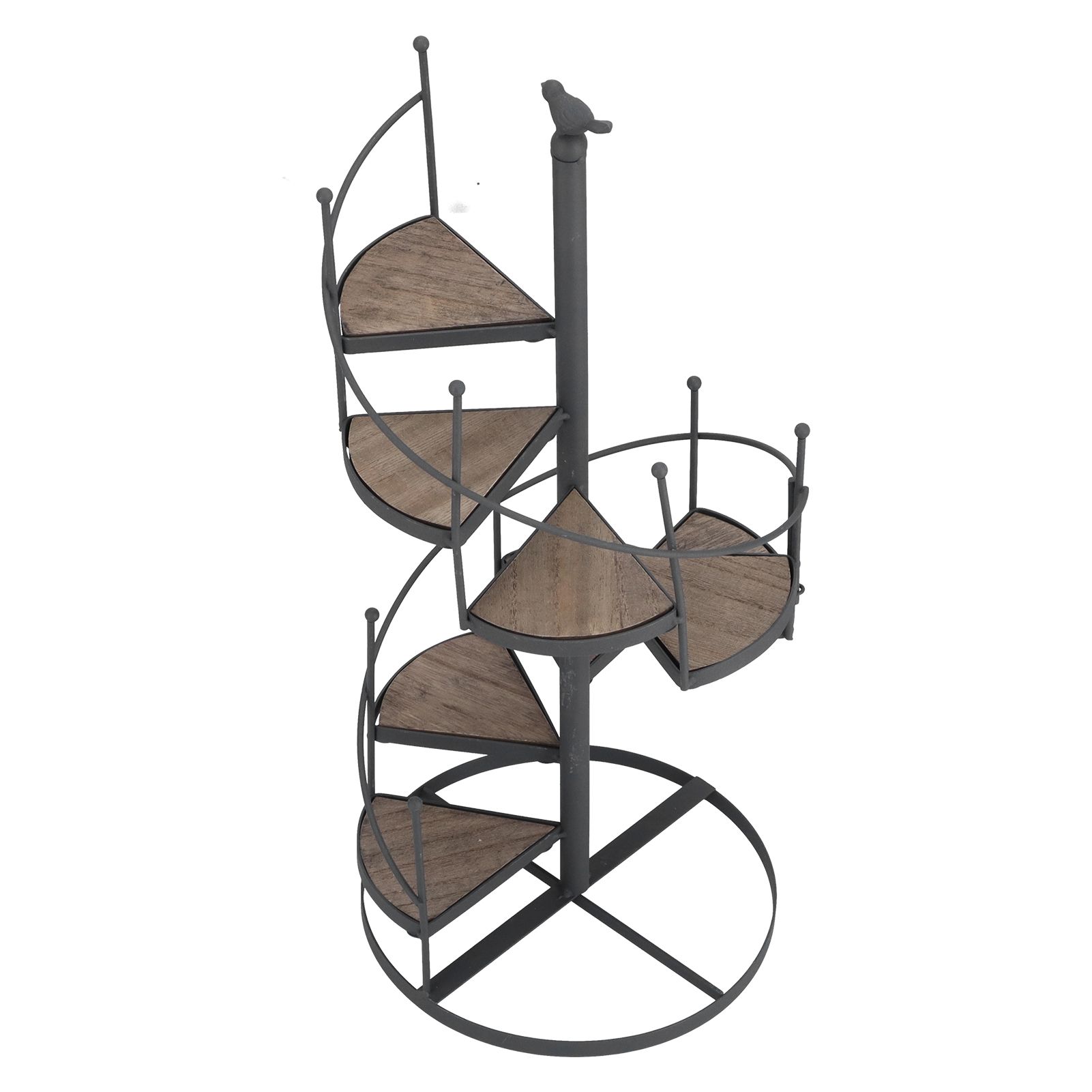 European Style Decorative Plant Shelf Multifuctional Wrought Iron Plant Rack view 6