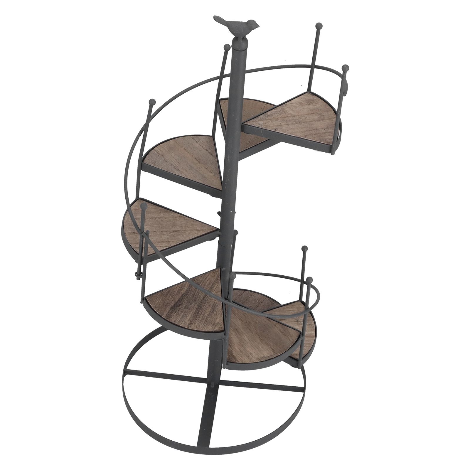 European Style Decorative Plant Shelf Multifuctional Wrought Iron Plant Rack view 9