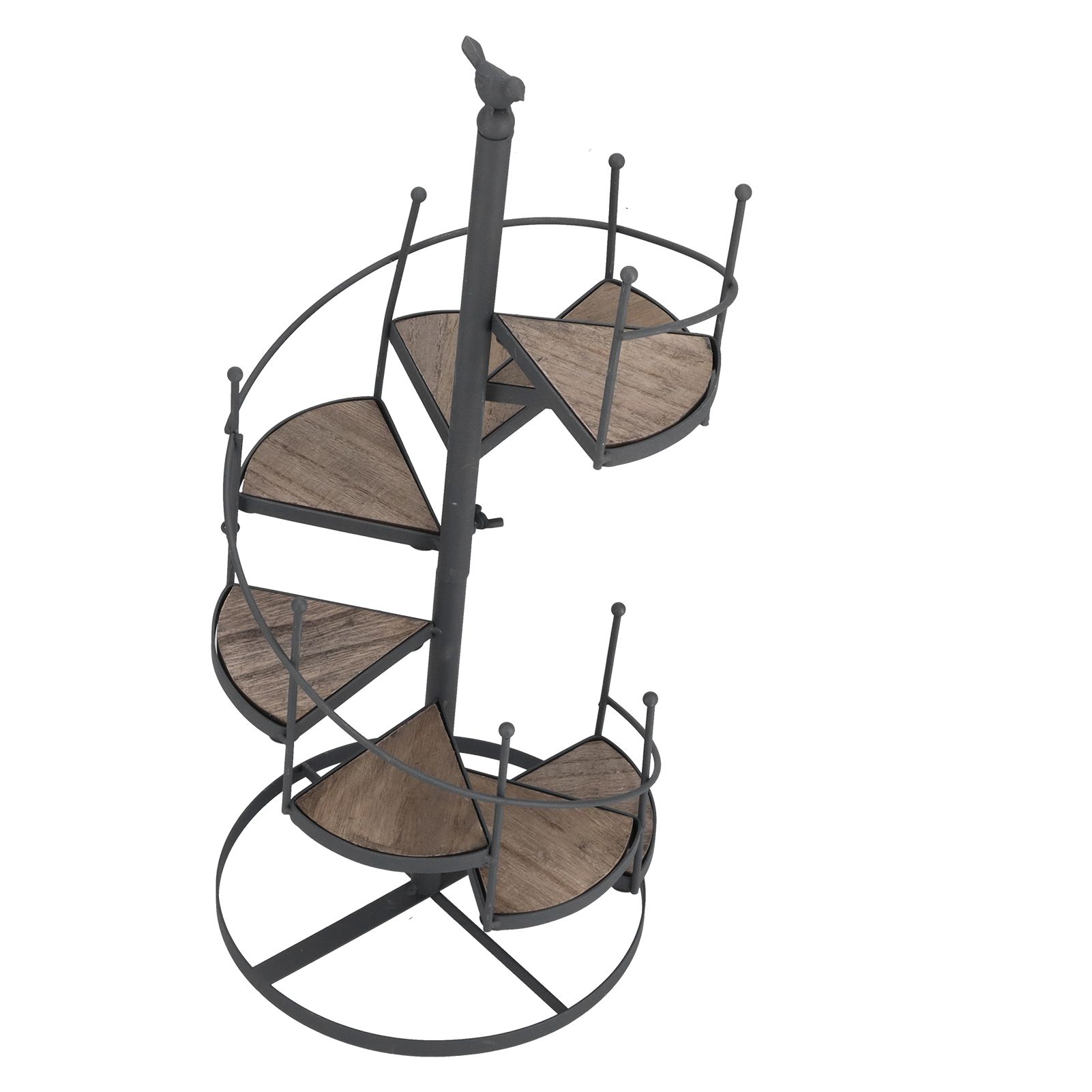 European Style Decorative Plant Shelf Multifuctional Wrought Iron Plant Rack view 10