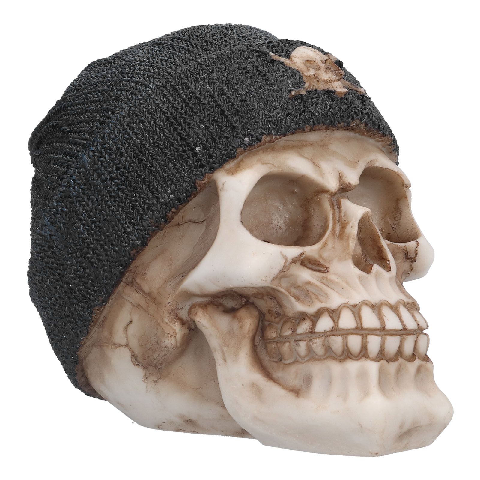 Resin Skull Durable Lightweight Halloween Decoration Resin Skull Ornament for view 2