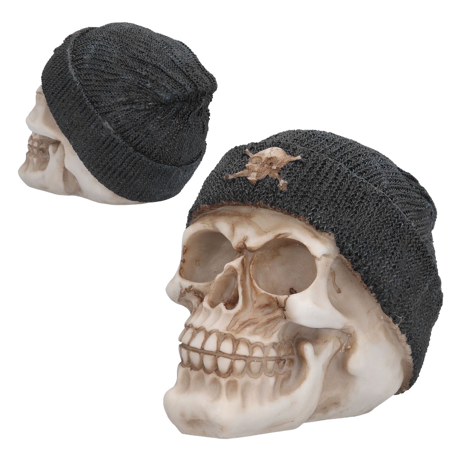 Resin Skull Durable Lightweight Halloween Decoration Resin Skull Ornament for view 10