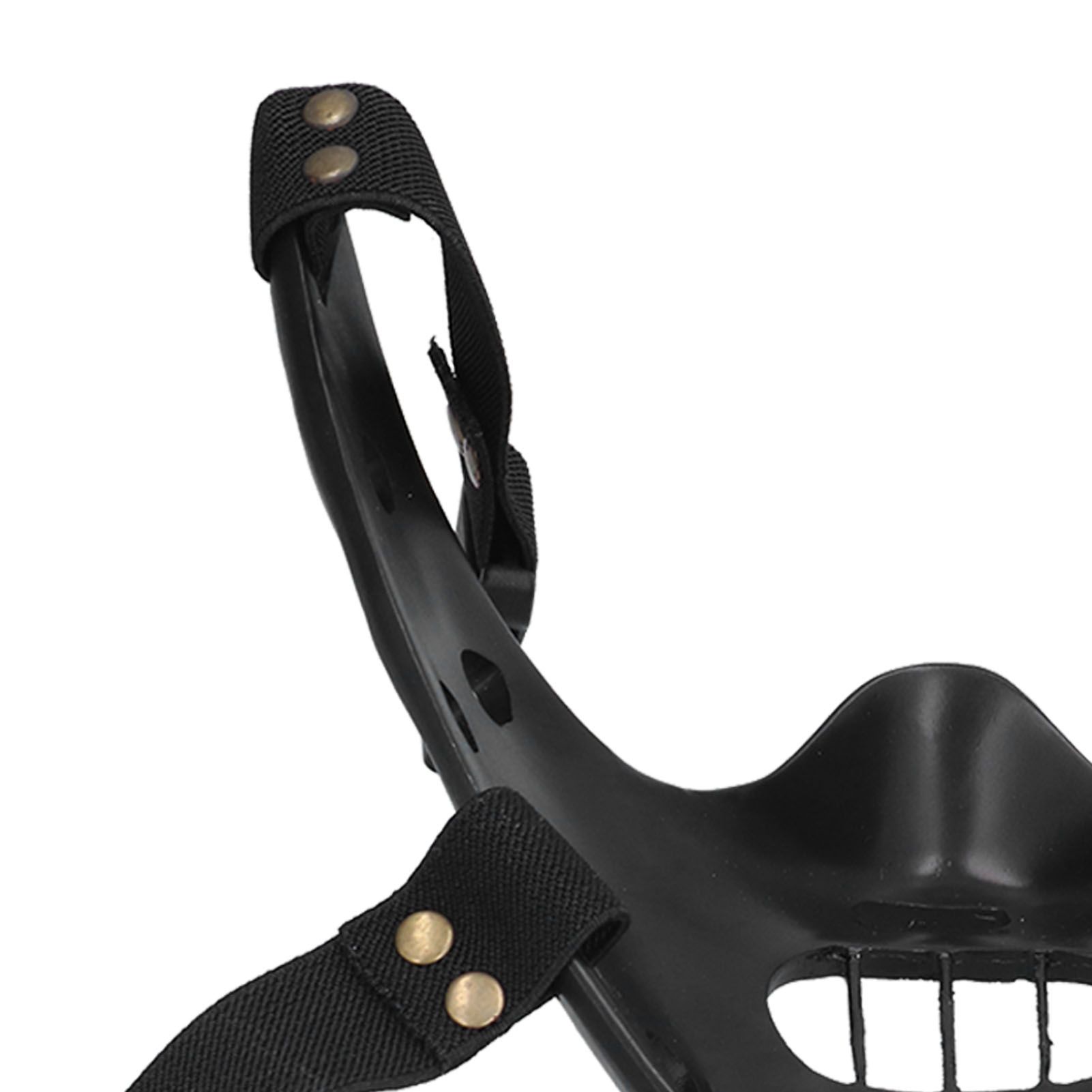Lamb Mask Black Durable Adjustable Resin Cosplay Mask for Halloween Carnival view 15