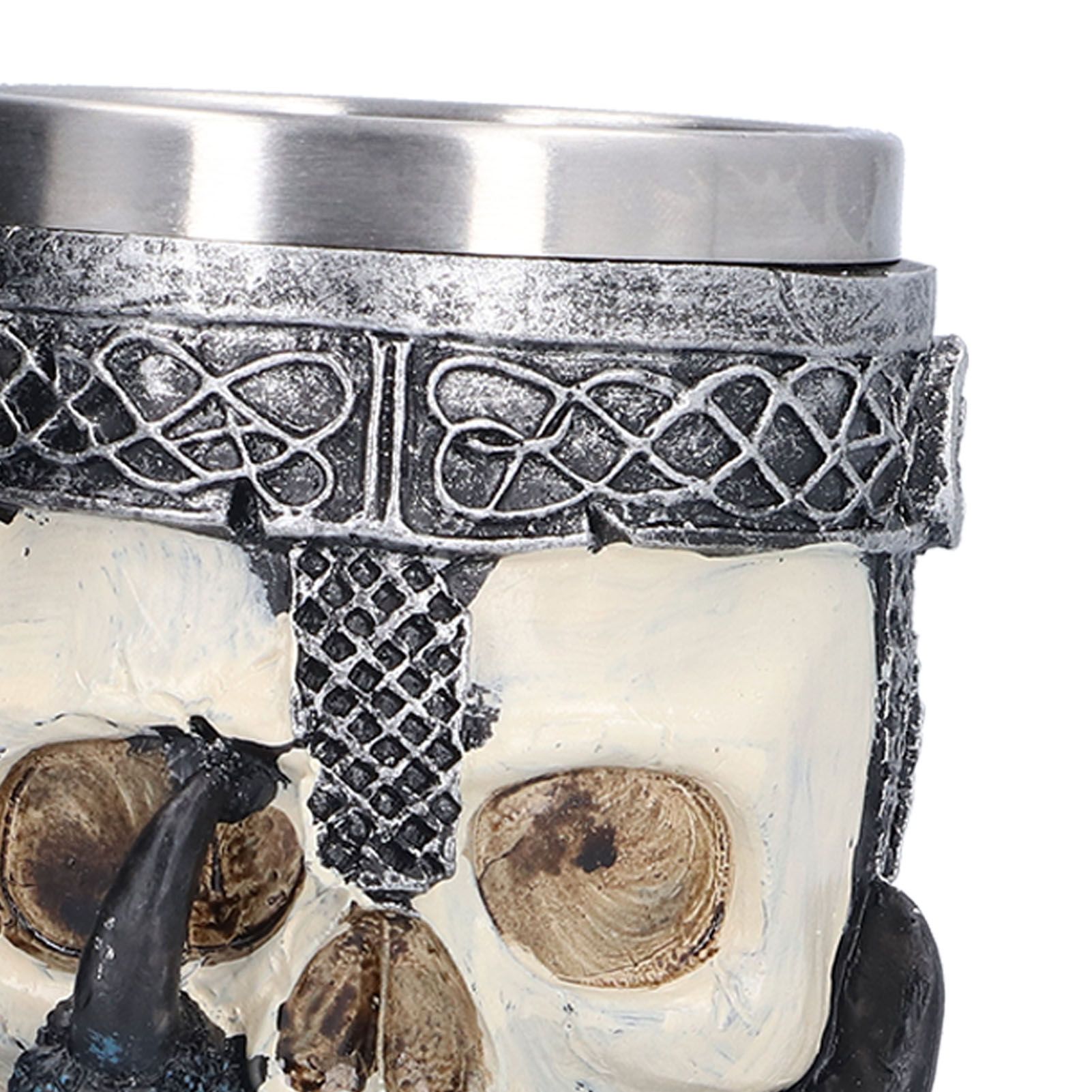 Skull Head Wine Goblet with Stainless Steel Inner Personalized Claw Skull Cup view 13