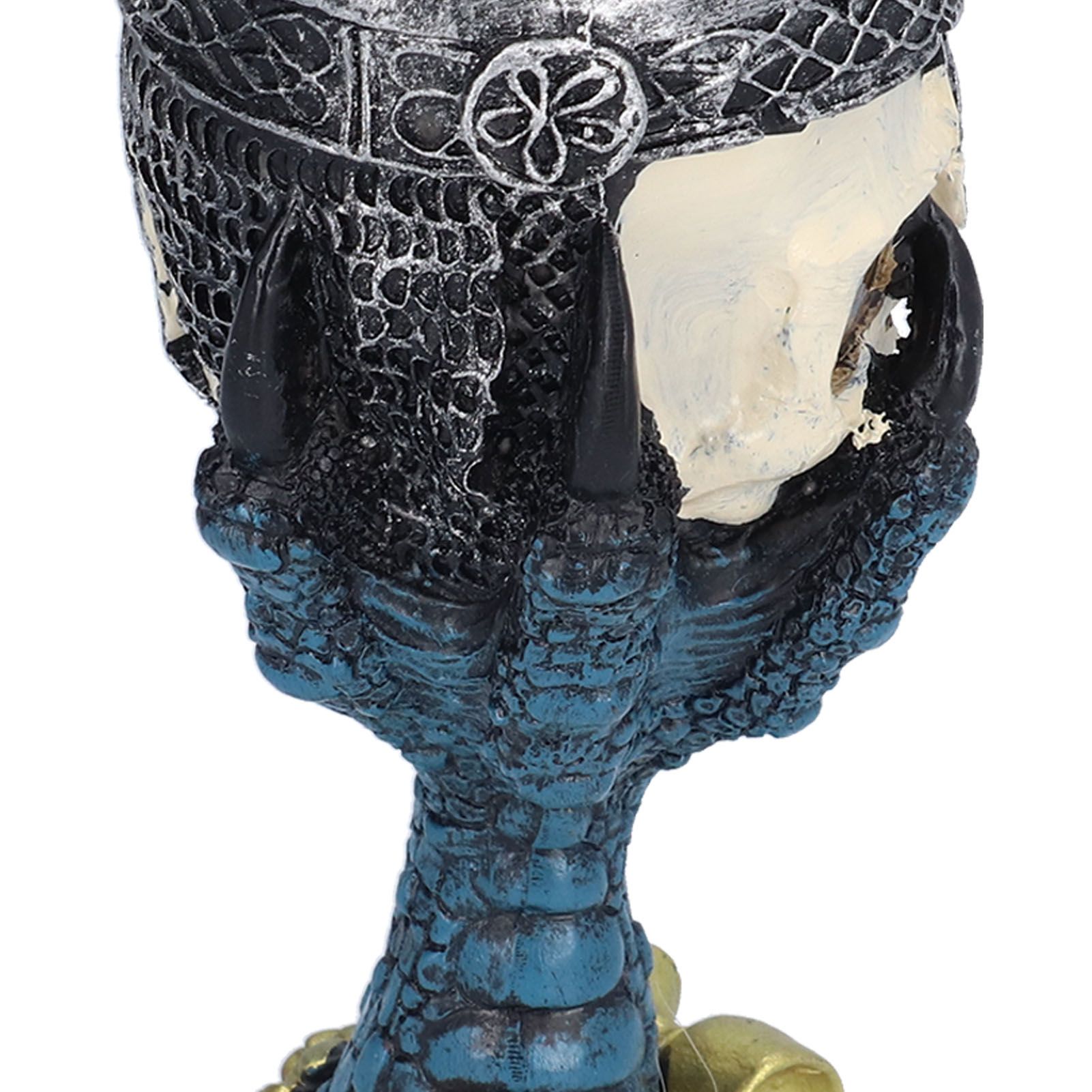 Skull Head Wine Goblet with Stainless Steel Inner Personalized Claw Skull Cup view 14