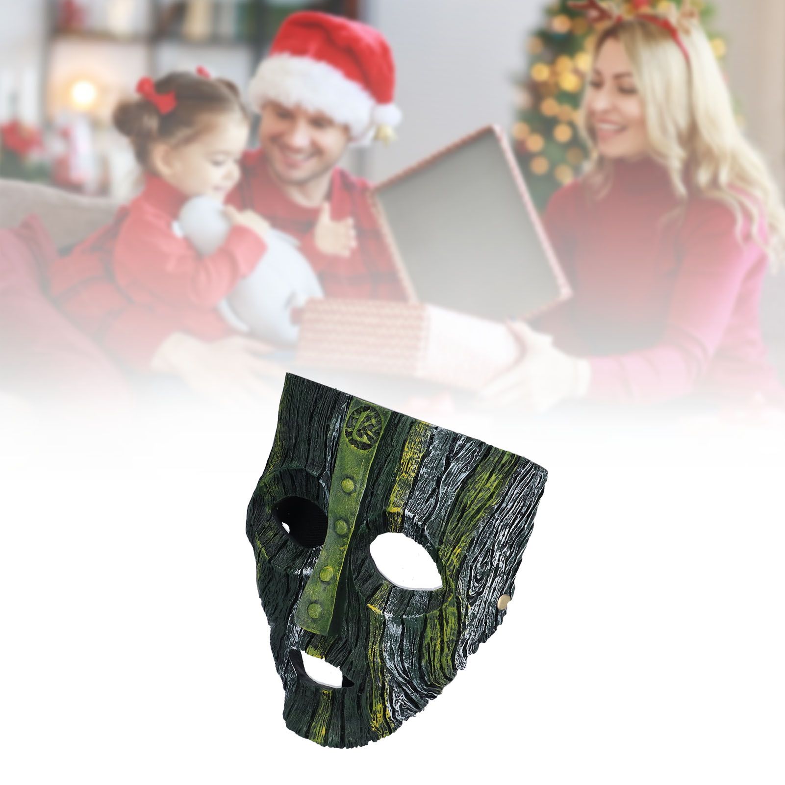 Innovative Pattern Halloween Mask Resin Horror Party Mask for Christmas view 12