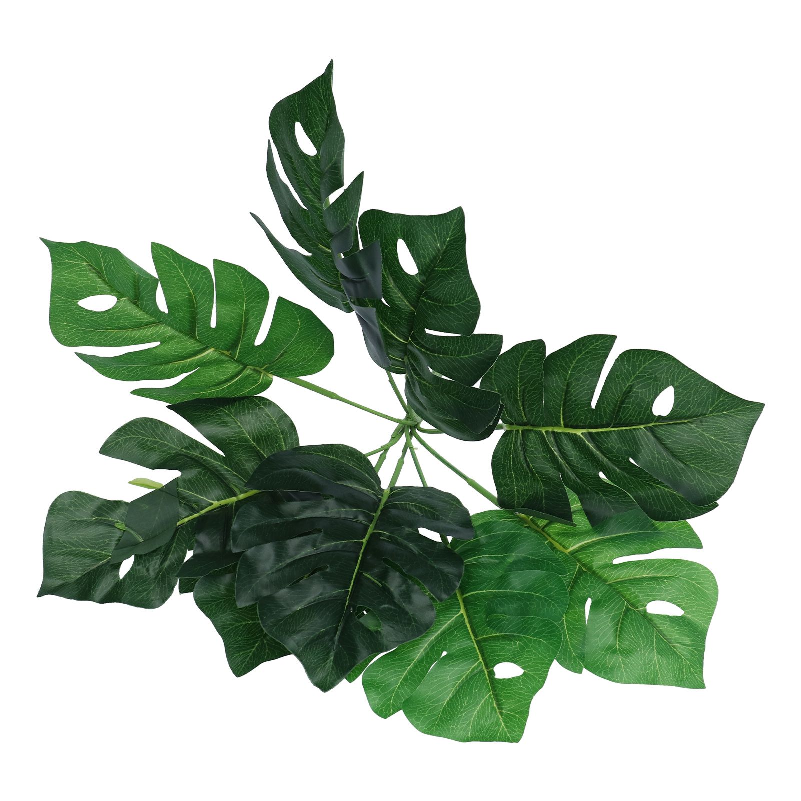 Artificial Monstera DIY Fake Monstera Leaf Artificial Plant for Garden Outdoor view 3