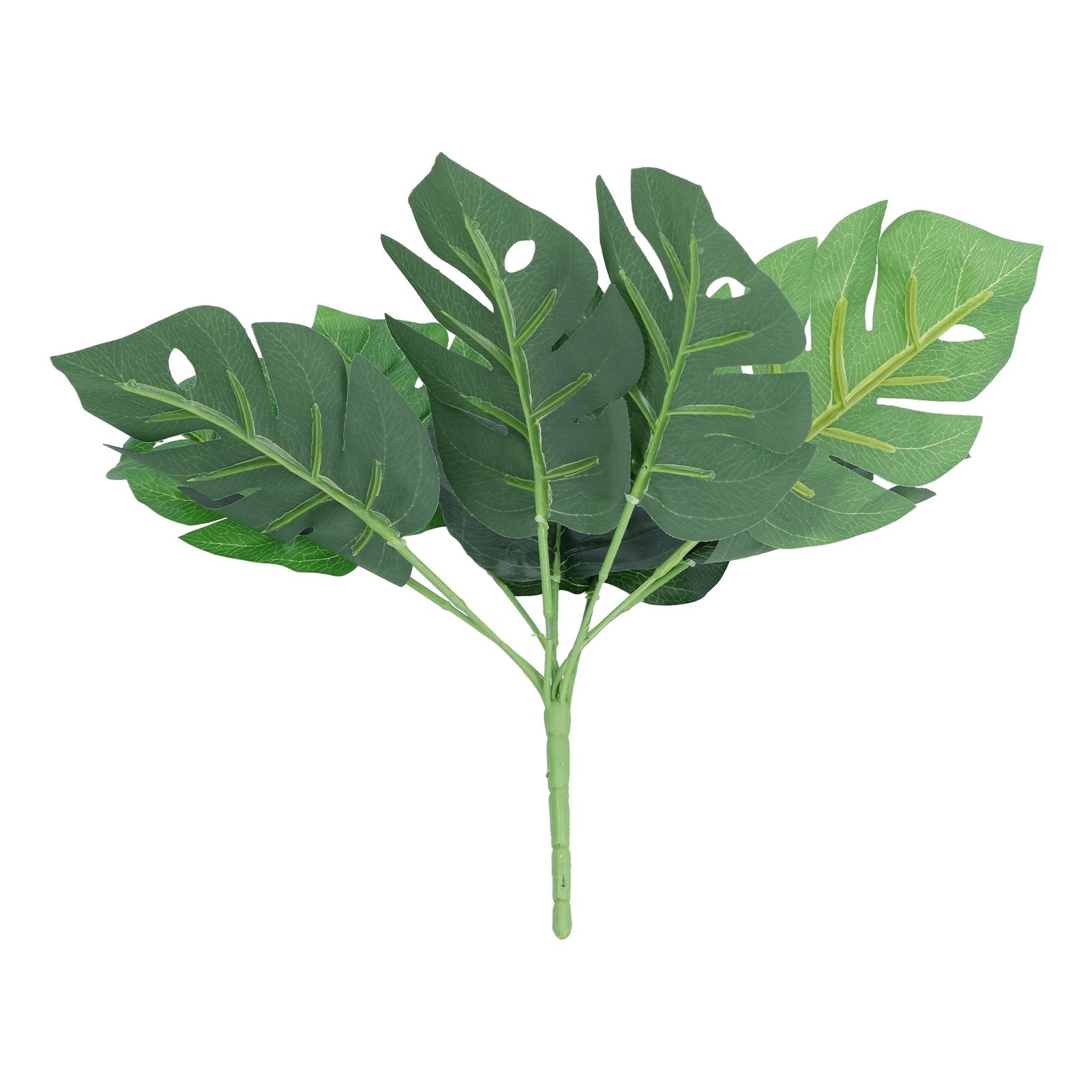Artificial Monstera DIY Fake Monstera Leaf Artificial Plant for Garden Outdoor view 5