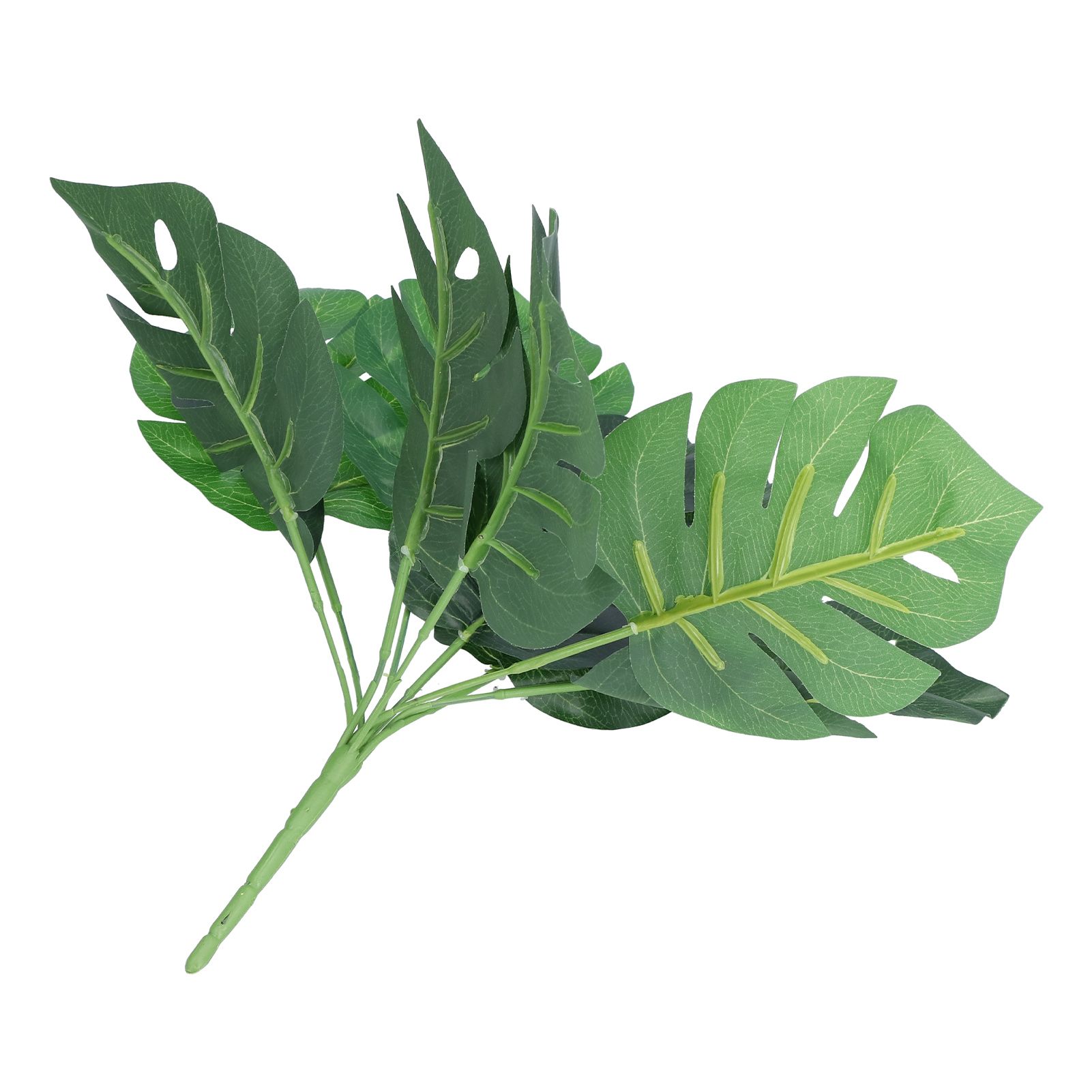 Artificial Monstera DIY Fake Monstera Leaf Artificial Plant for Garden Outdoor view 6