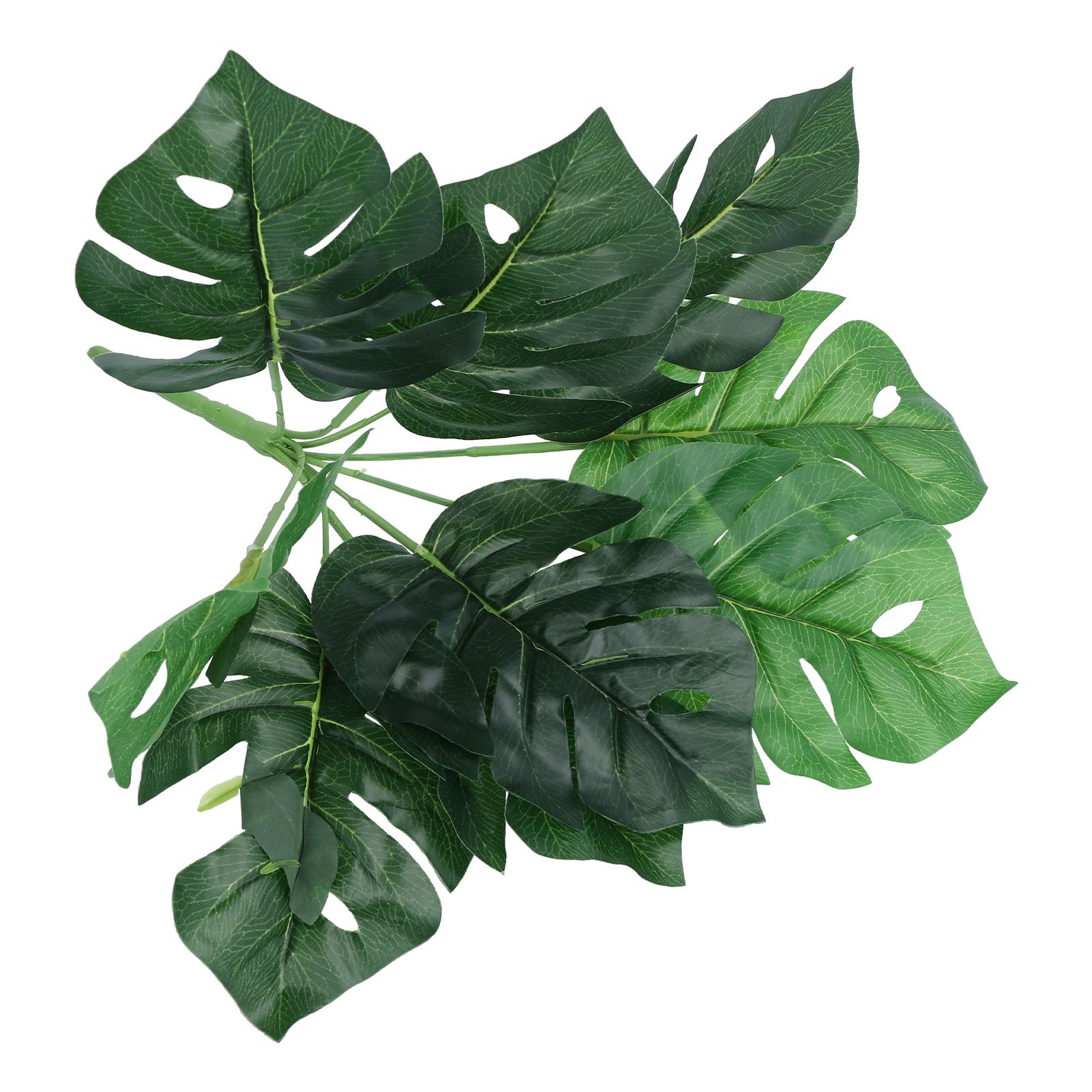 Artificial Monstera DIY Fake Monstera Leaf Artificial Plant for Garden Outdoor view 7
