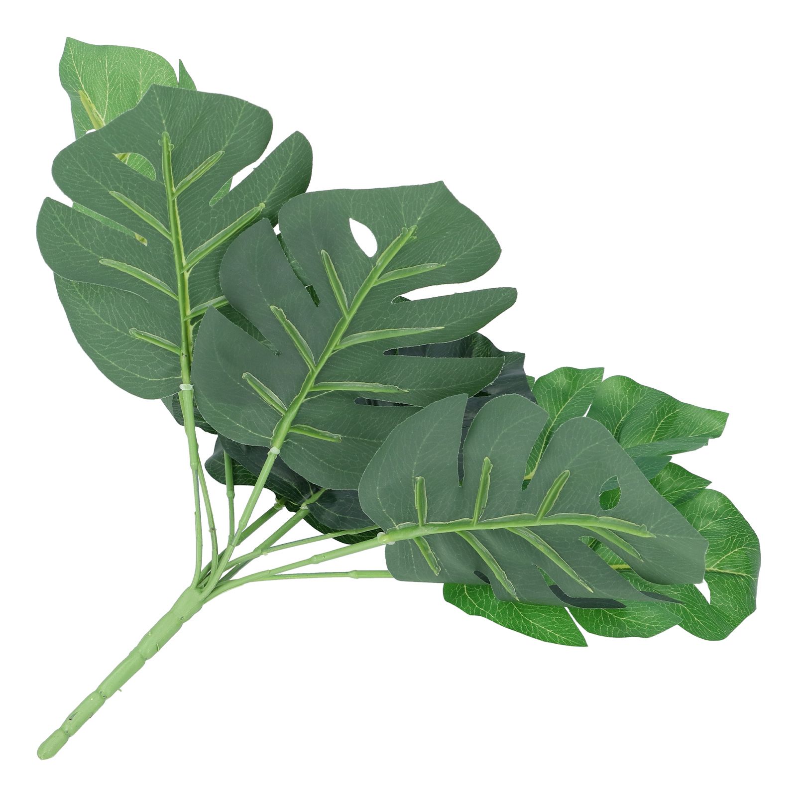 Artificial Monstera DIY Fake Monstera Leaf Artificial Plant for Garden Outdoor view 8