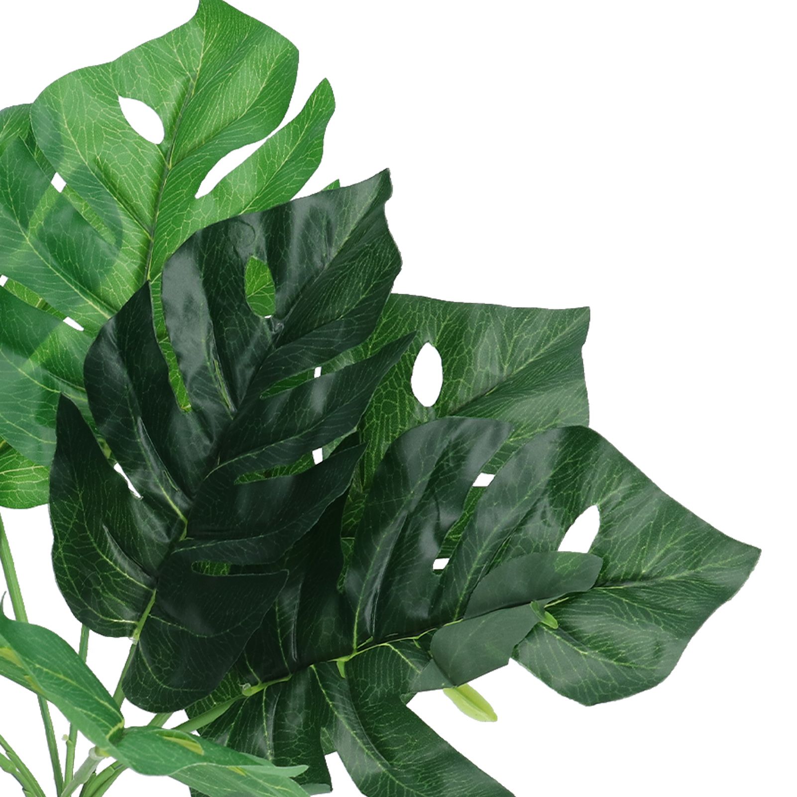 Artificial Monstera DIY Fake Monstera Leaf Artificial Plant for Garden Outdoor view 13