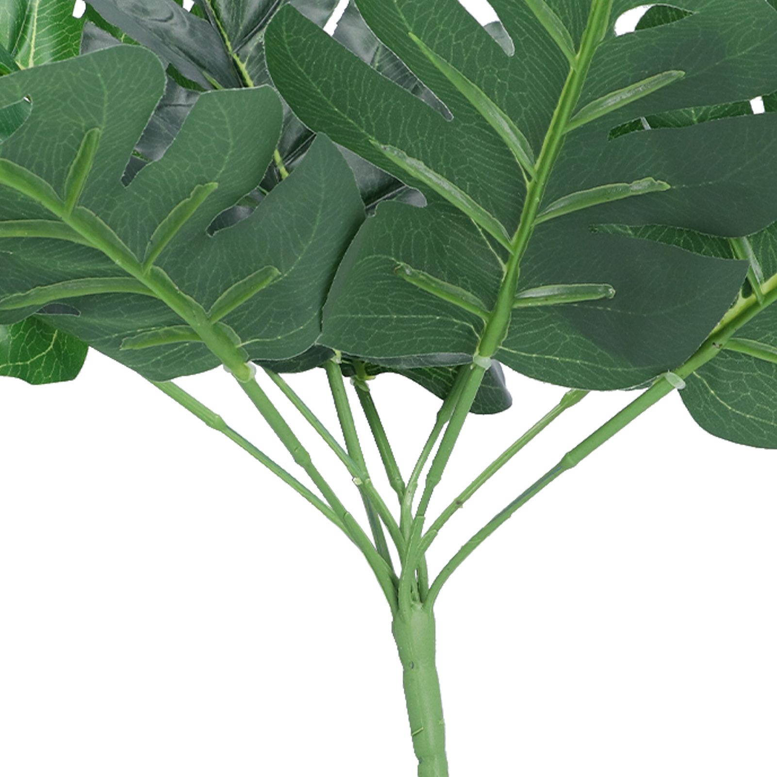 Artificial Monstera DIY Fake Monstera Leaf Artificial Plant for Garden Outdoor view 14