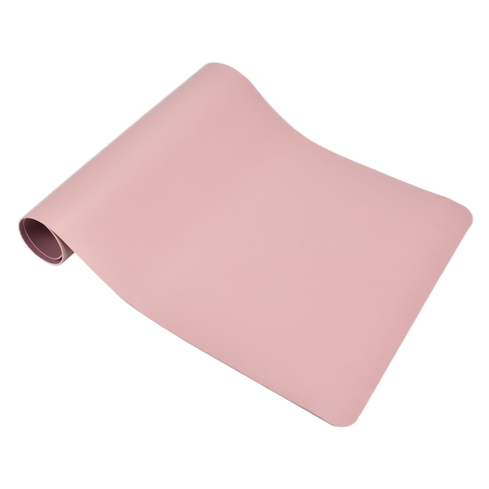 Computer Desk Pad Waterproof Two Color Double Sided Leather Desk Pad for view 4