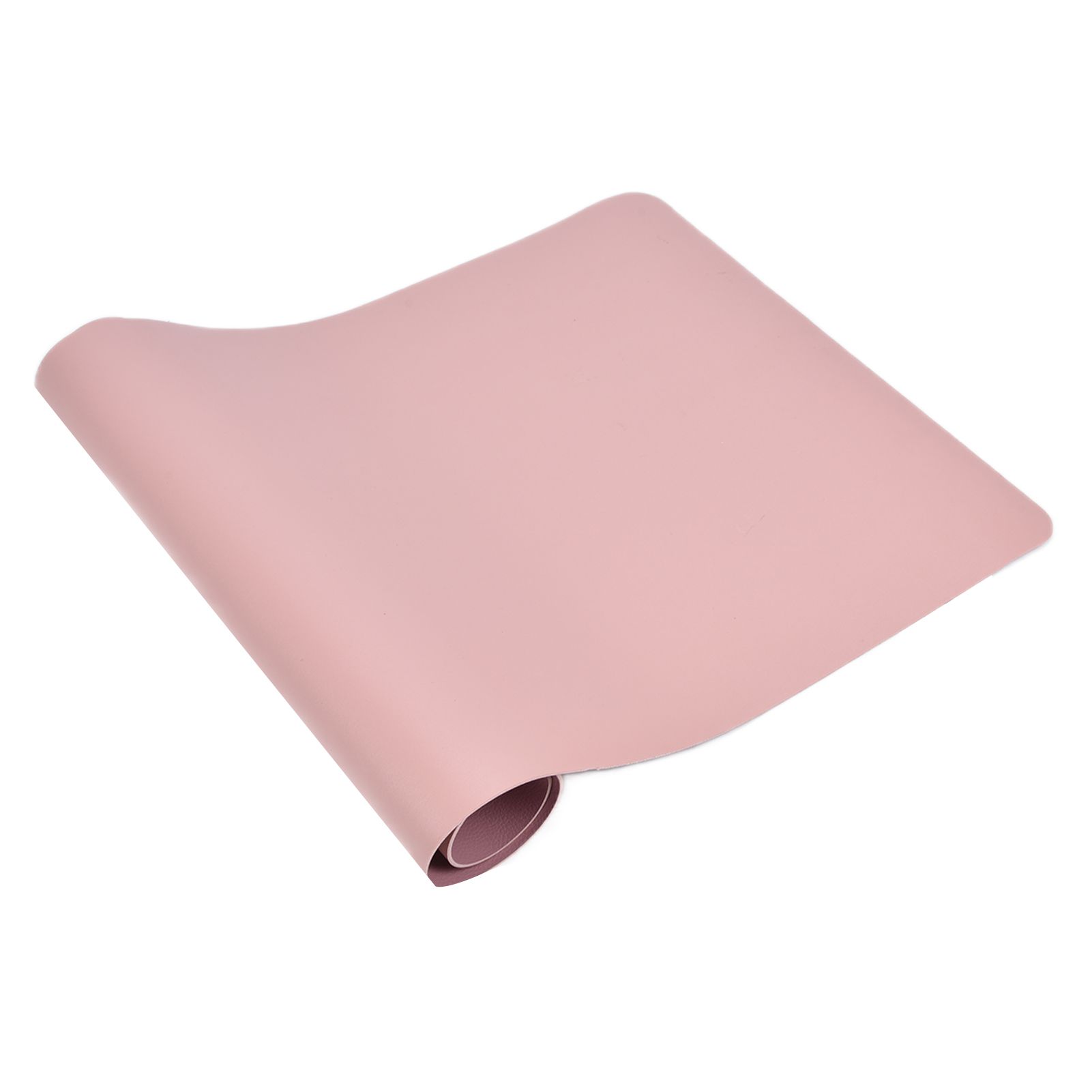 Computer Desk Pad Waterproof Two Color Double Sided Leather Desk Pad for view 5