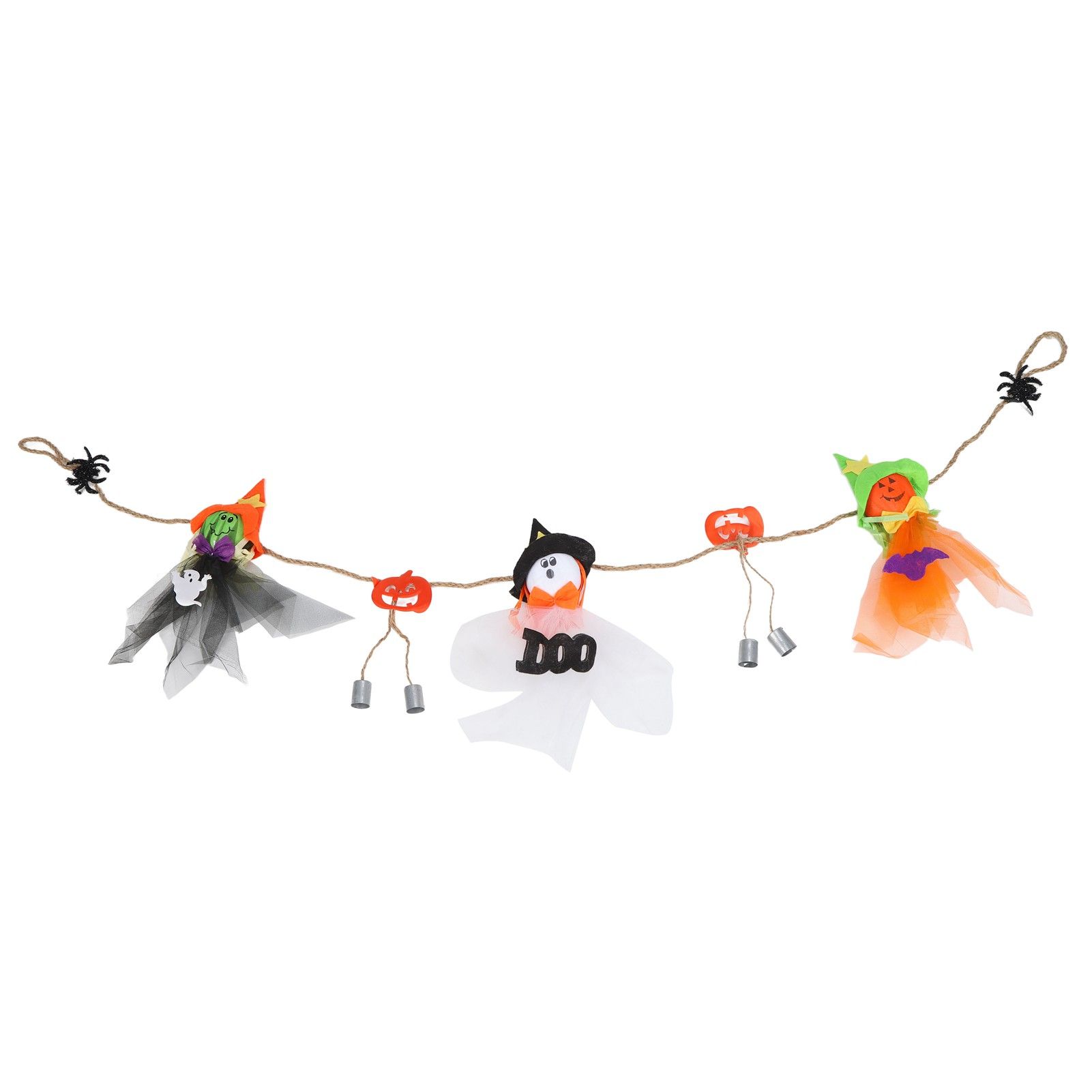 Pumpkin Witch Design Hanging Doll Halloween Pendant Ornament for Costume Party view 3