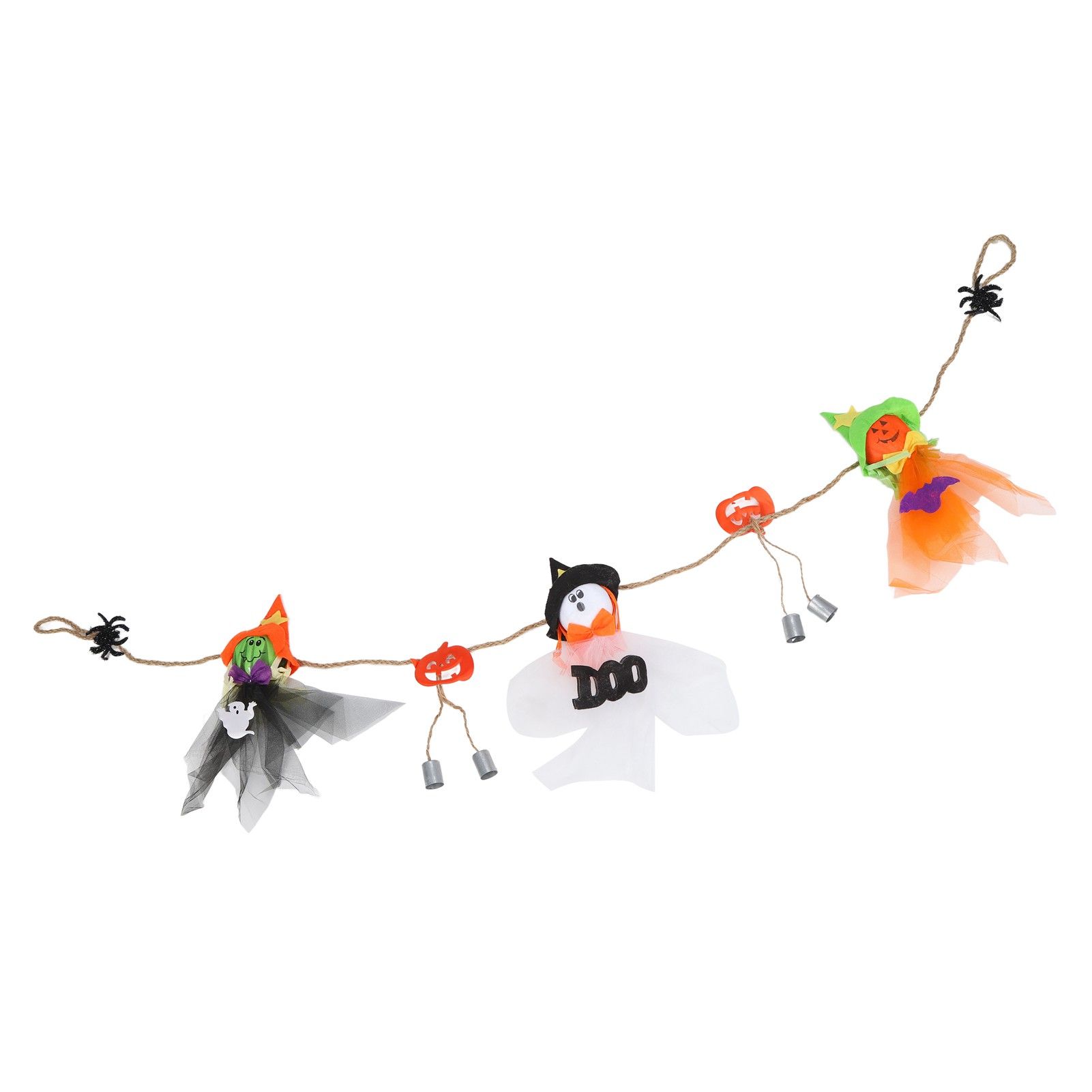 Pumpkin Witch Design Hanging Doll Halloween Pendant Ornament for Costume Party view 4