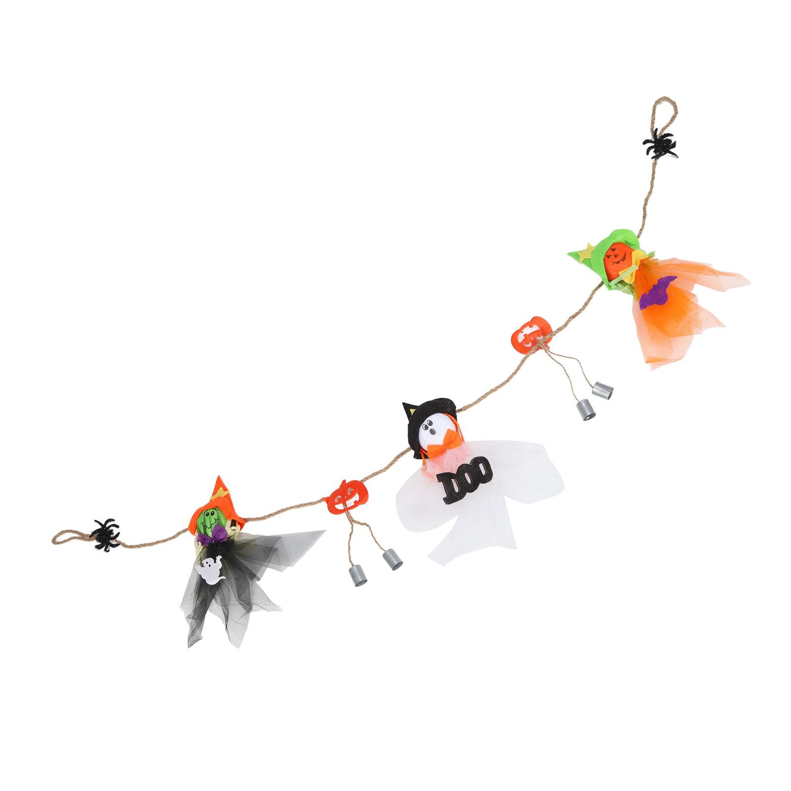 Pumpkin Witch Design Hanging Doll Halloween Pendant Ornament for Costume Party view 5