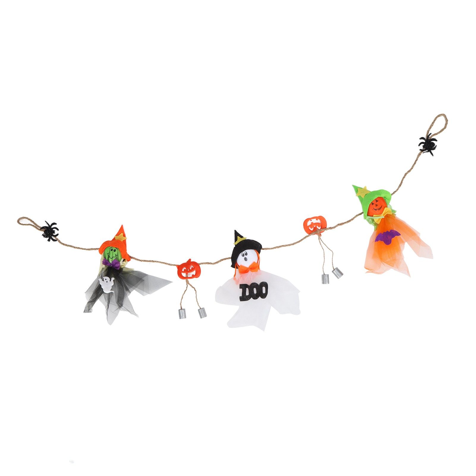 Pumpkin Witch Design Hanging Doll Halloween Pendant Ornament for Costume Party view 6