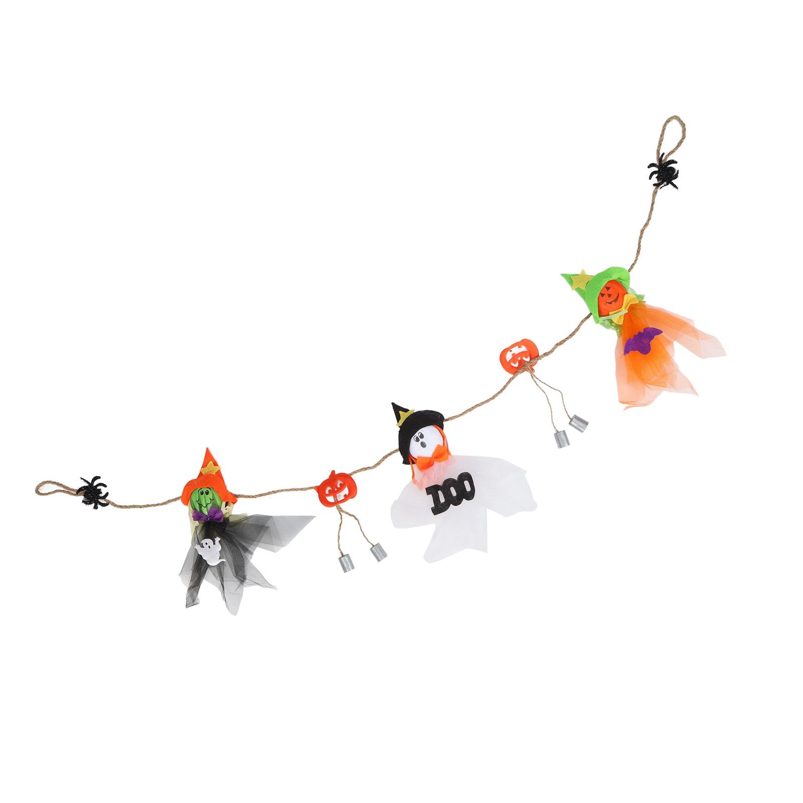 Pumpkin Witch Design Hanging Doll Halloween Pendant Ornament for Costume Party view 7