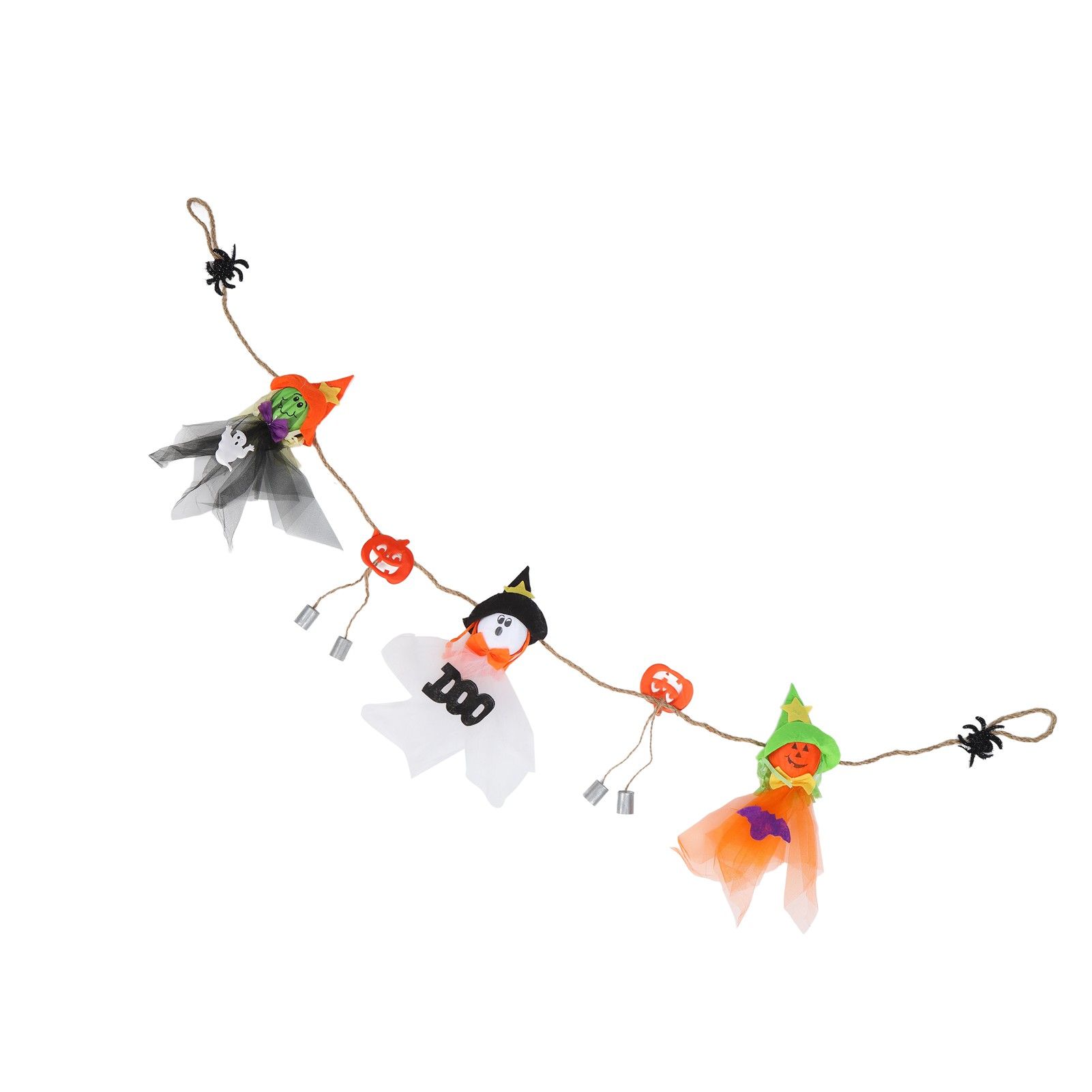 Pumpkin Witch Design Hanging Doll Halloween Pendant Ornament for Costume Party view 8