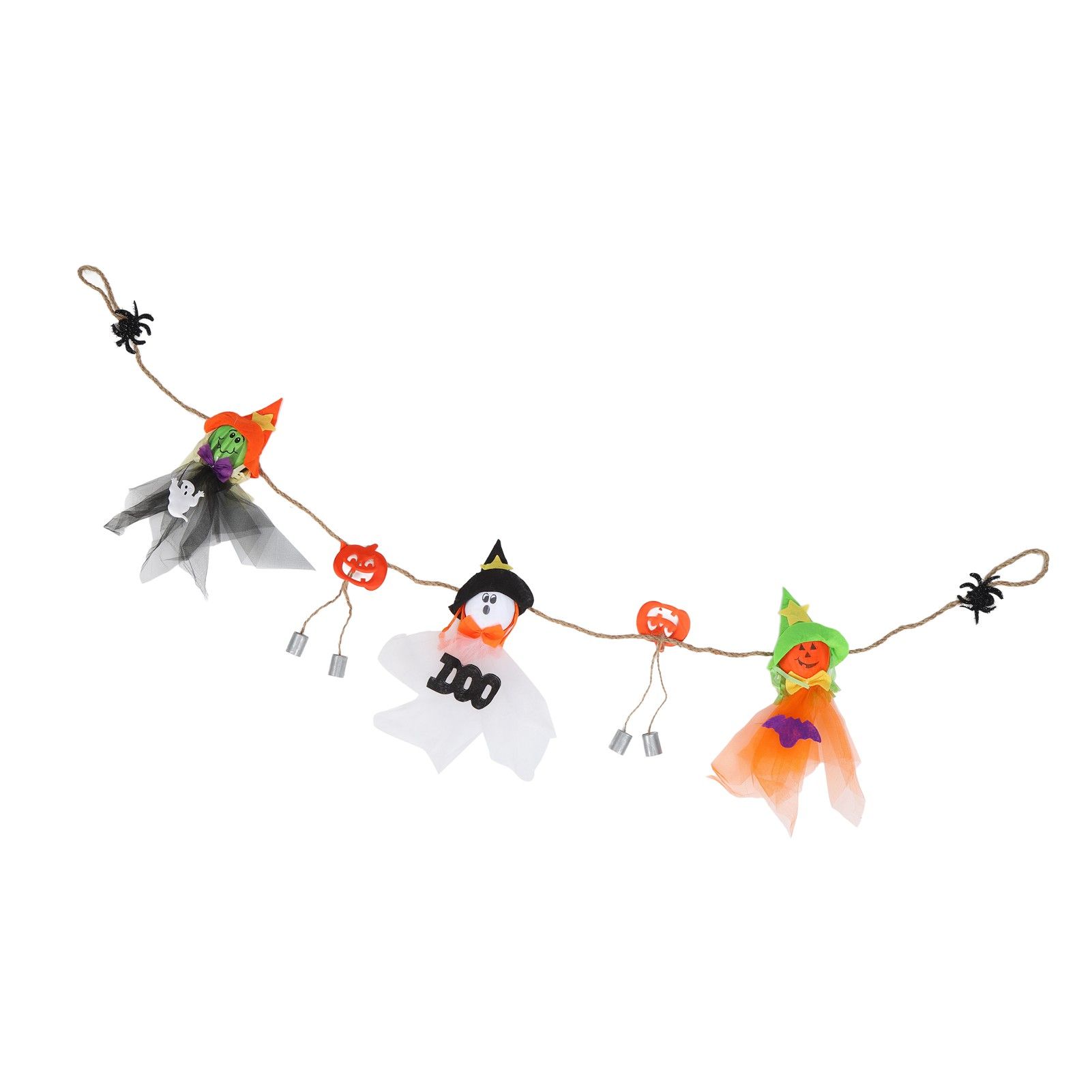 Pumpkin Witch Design Hanging Doll Halloween Pendant Ornament for Costume Party view 9