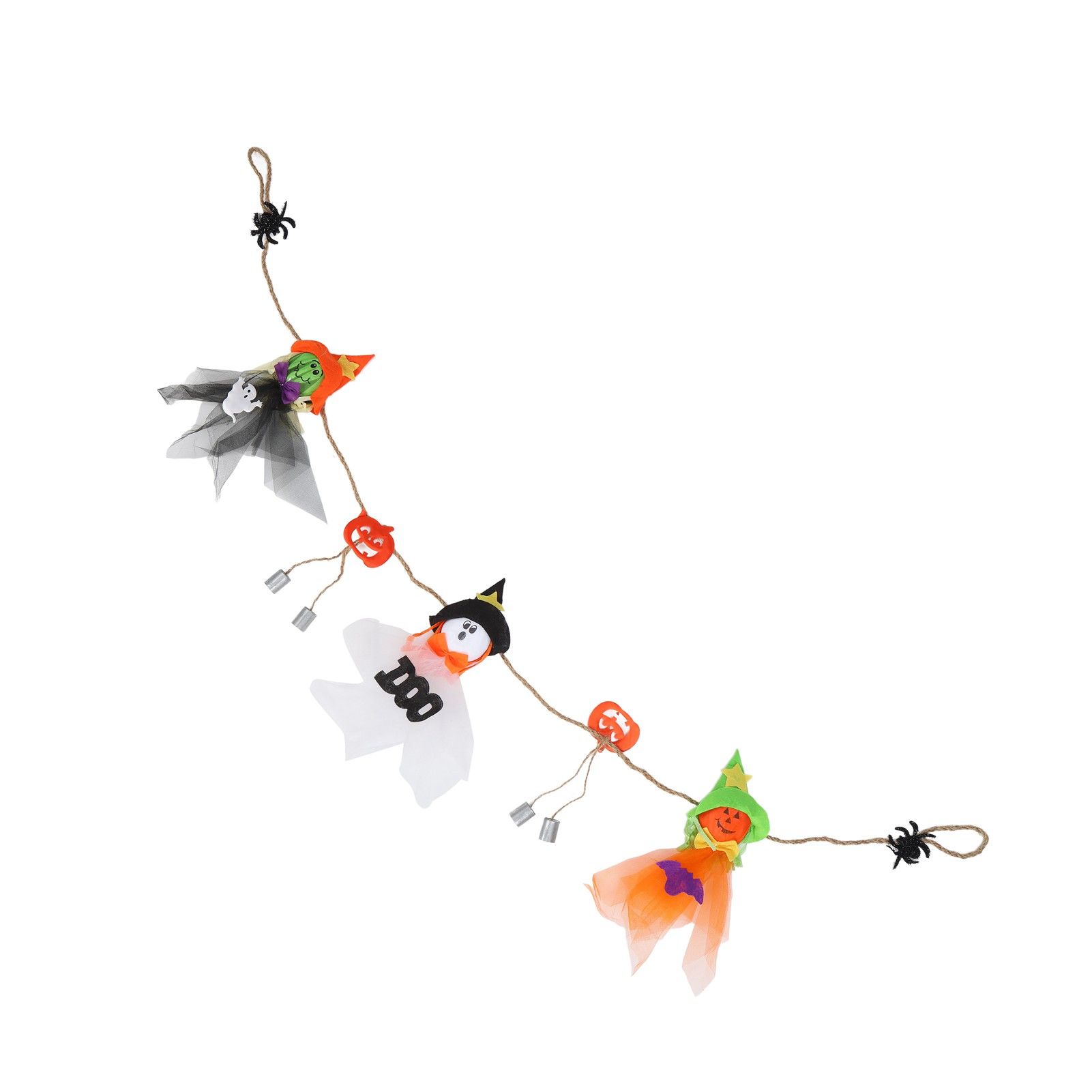 Pumpkin Witch Design Hanging Doll Halloween Pendant Ornament for Costume Party view 10