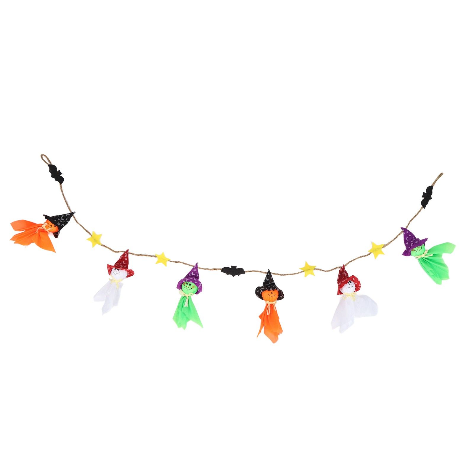 Pumpkin Witch Design Hanging Doll Halloween Pendant Ornament for Costume Party view 2