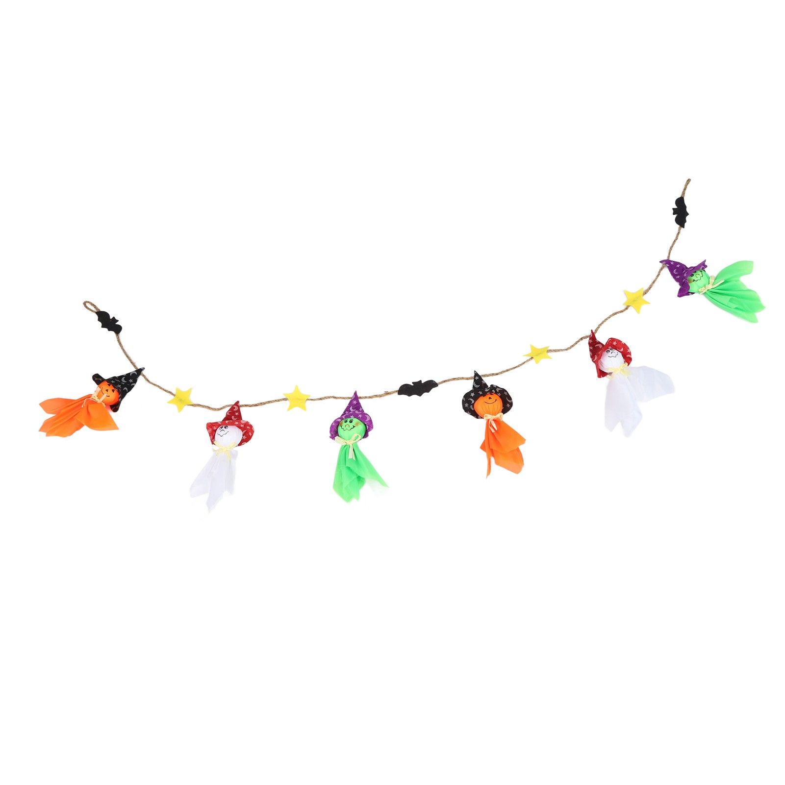 Pumpkin Witch Design Hanging Doll Halloween Pendant Ornament for Costume Party view 3