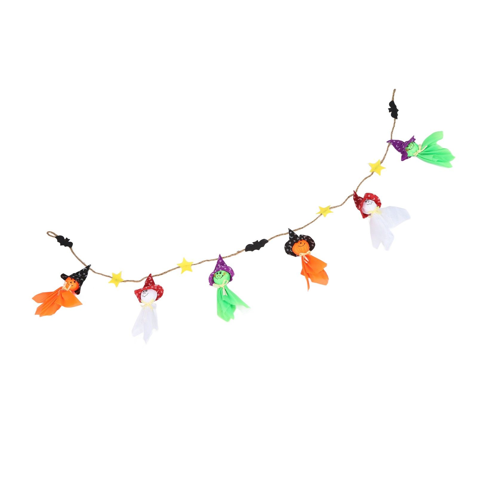 Pumpkin Witch Design Hanging Doll Halloween Pendant Ornament for Costume Party view 4