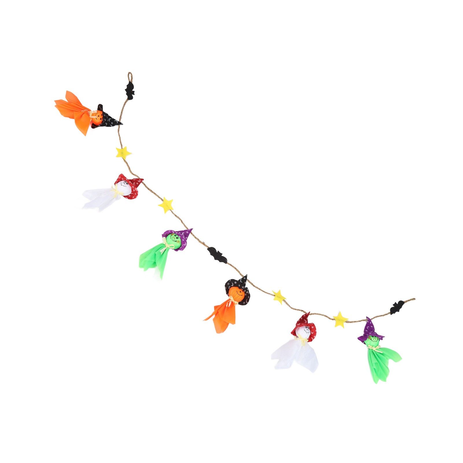 Pumpkin Witch Design Hanging Doll Halloween Pendant Ornament for Costume Party view 6