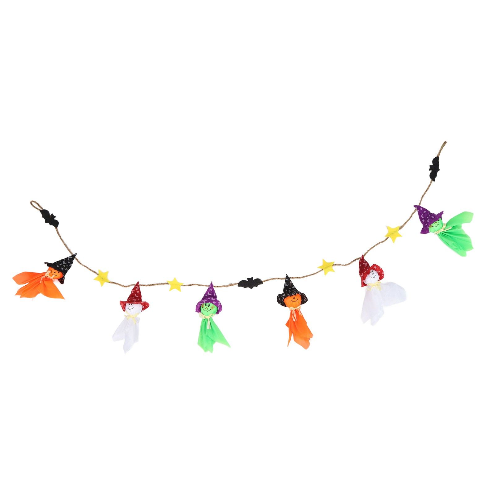 Pumpkin Witch Design Hanging Doll Halloween Pendant Ornament for Costume Party view 7