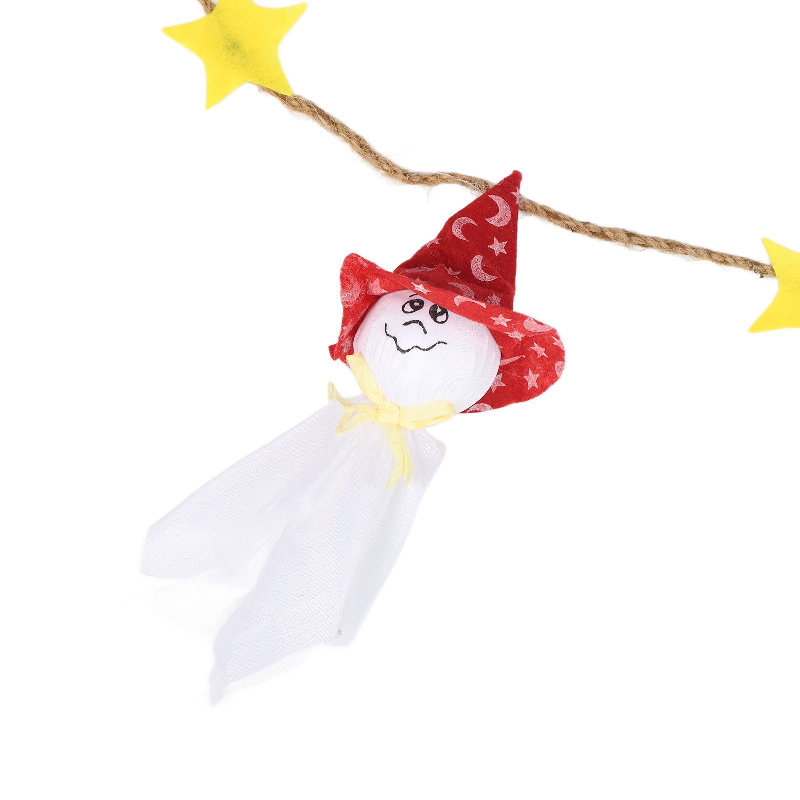 Pumpkin Witch Design Hanging Doll Halloween Pendant Ornament for Costume Party view 15