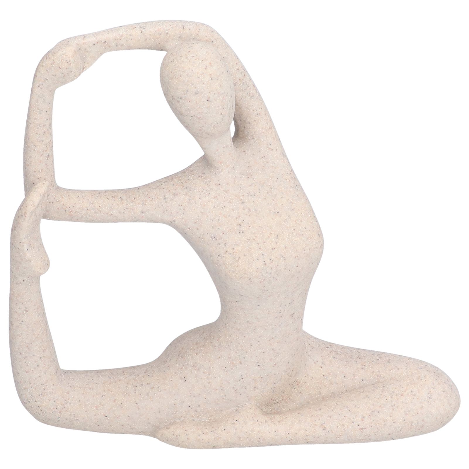 Yoga Pose Statue Nordic Sandstone Resin Yoga Pose Figurines Collectible view 5