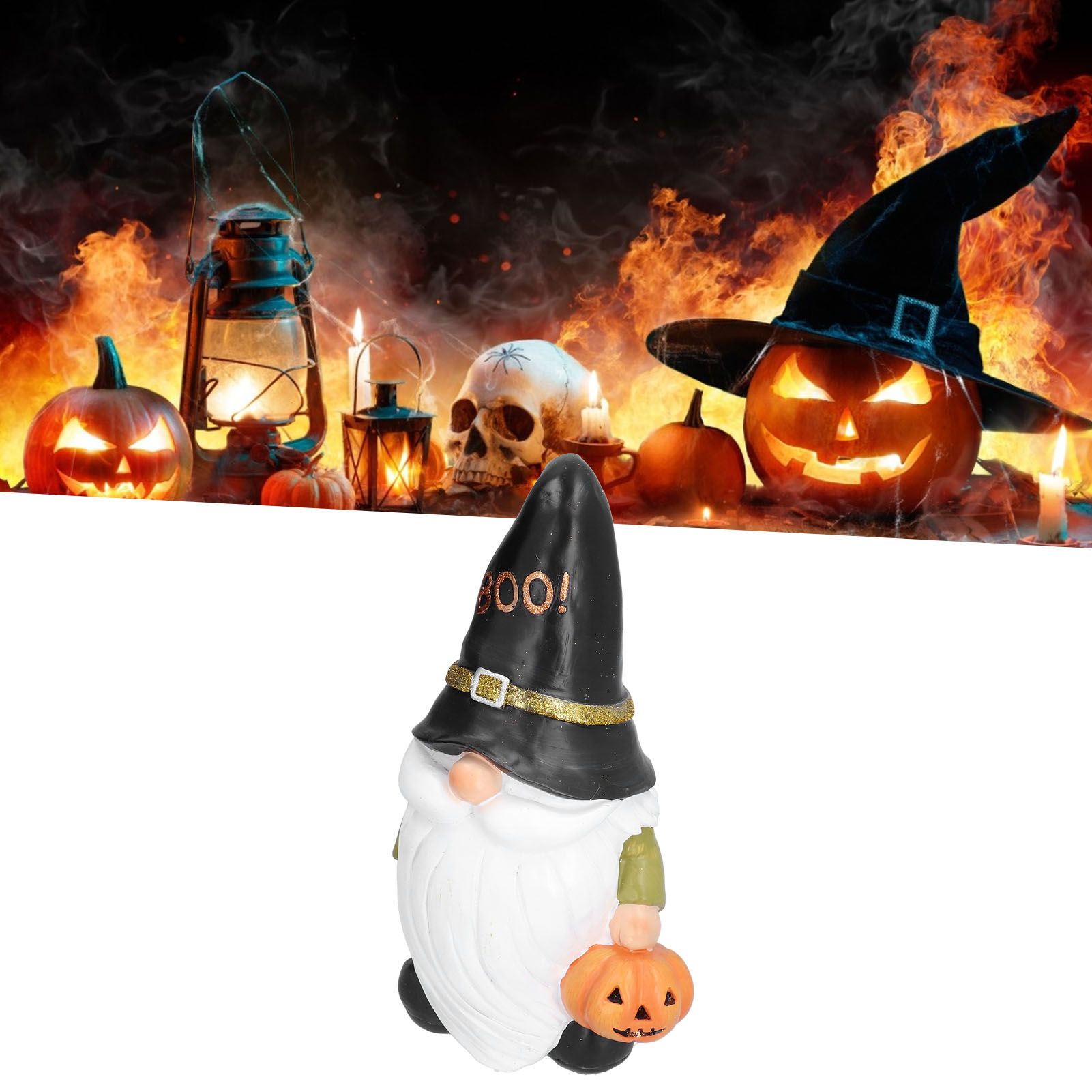 Halloween Faceless Elf Ornament Sculpture Ghost Festival Props for Gardening Yard view 12