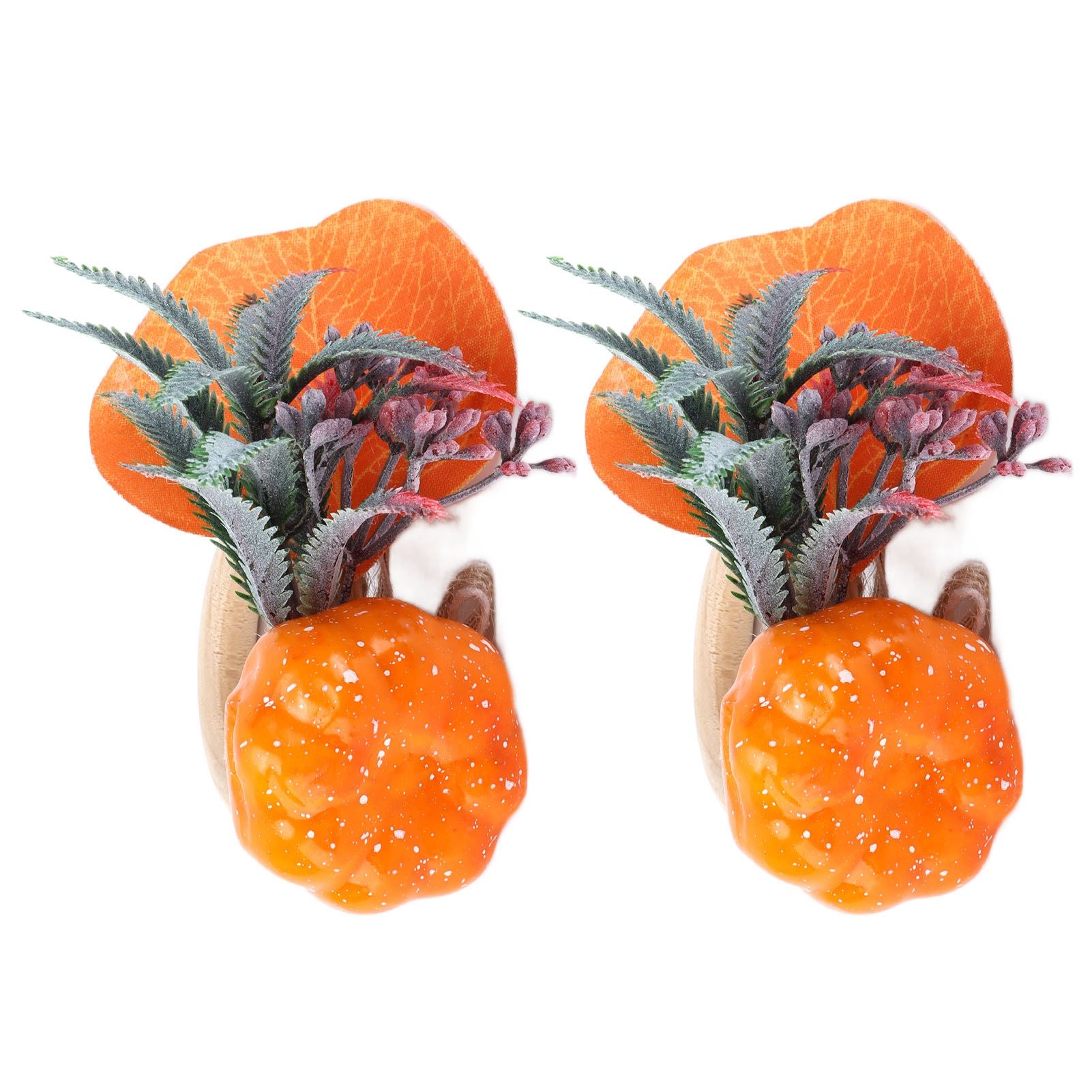 2Pcs Innovative Napkin Holder Simulation Napkin Ring for Halloween view 2