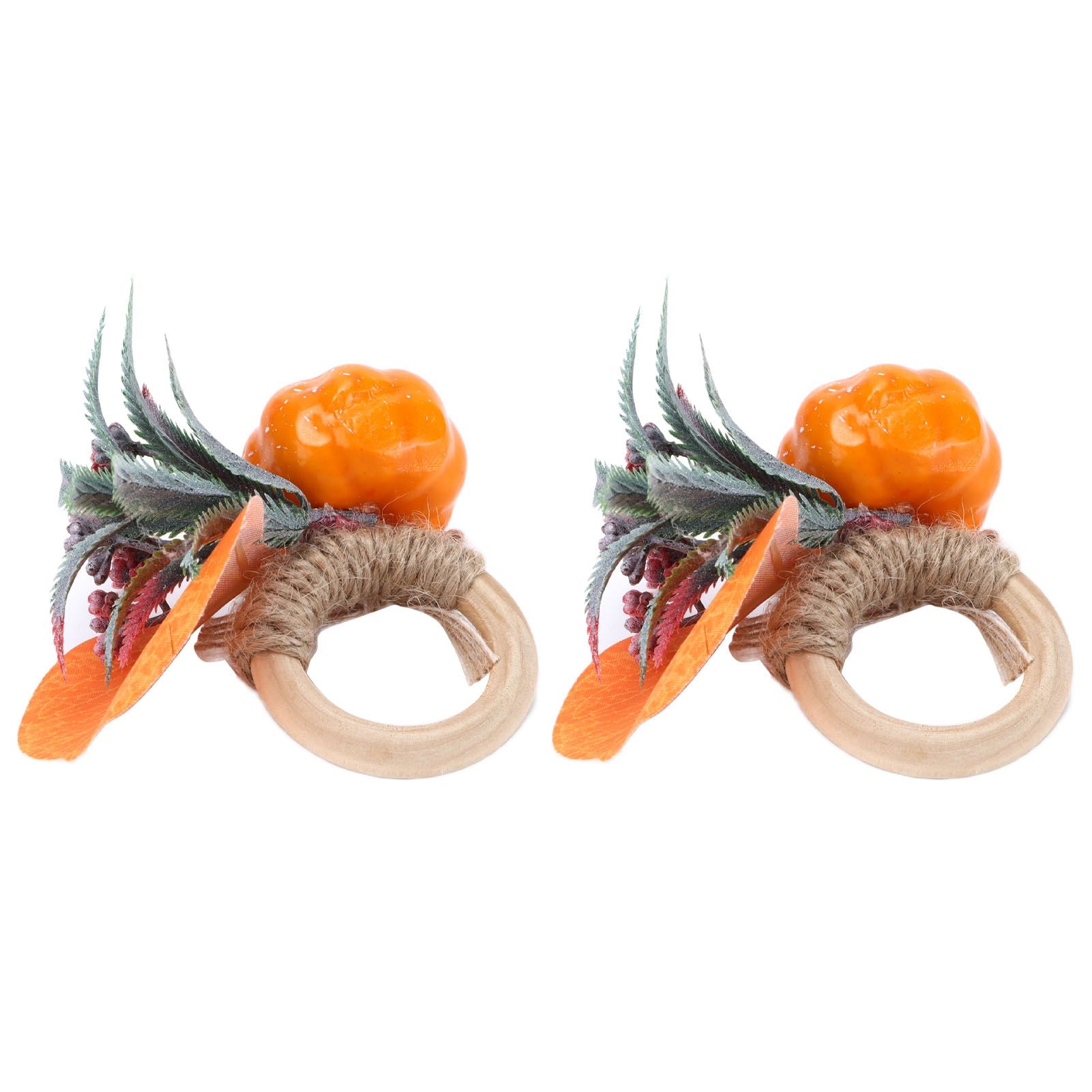 2Pcs Innovative Napkin Holder Simulation Napkin Ring for Halloween view 4
