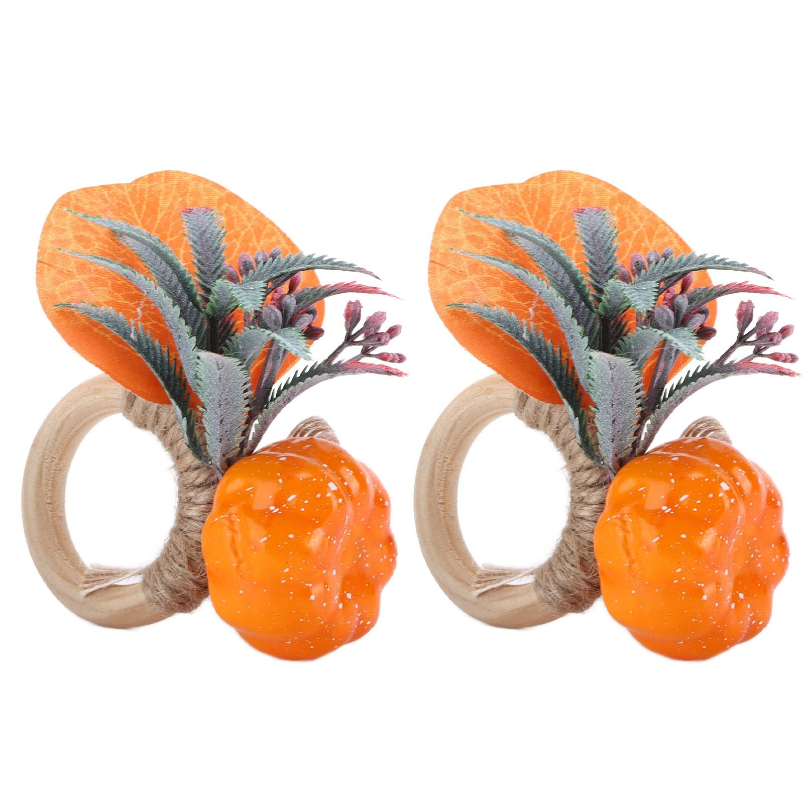2Pcs Innovative Napkin Holder Simulation Napkin Ring for Halloween view 5