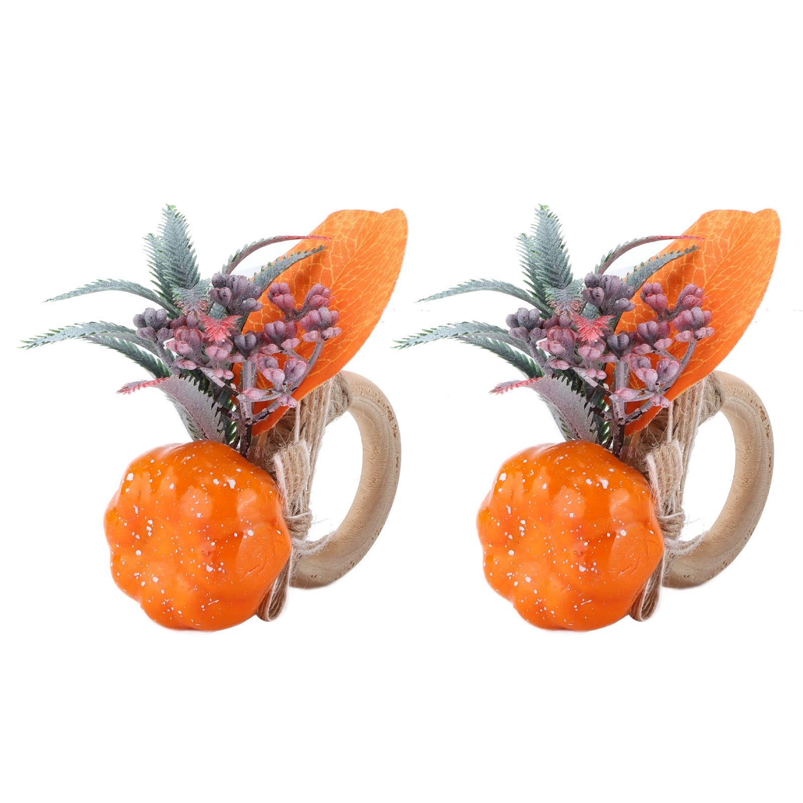2Pcs Innovative Napkin Holder Simulation Napkin Ring for Halloween view 7
