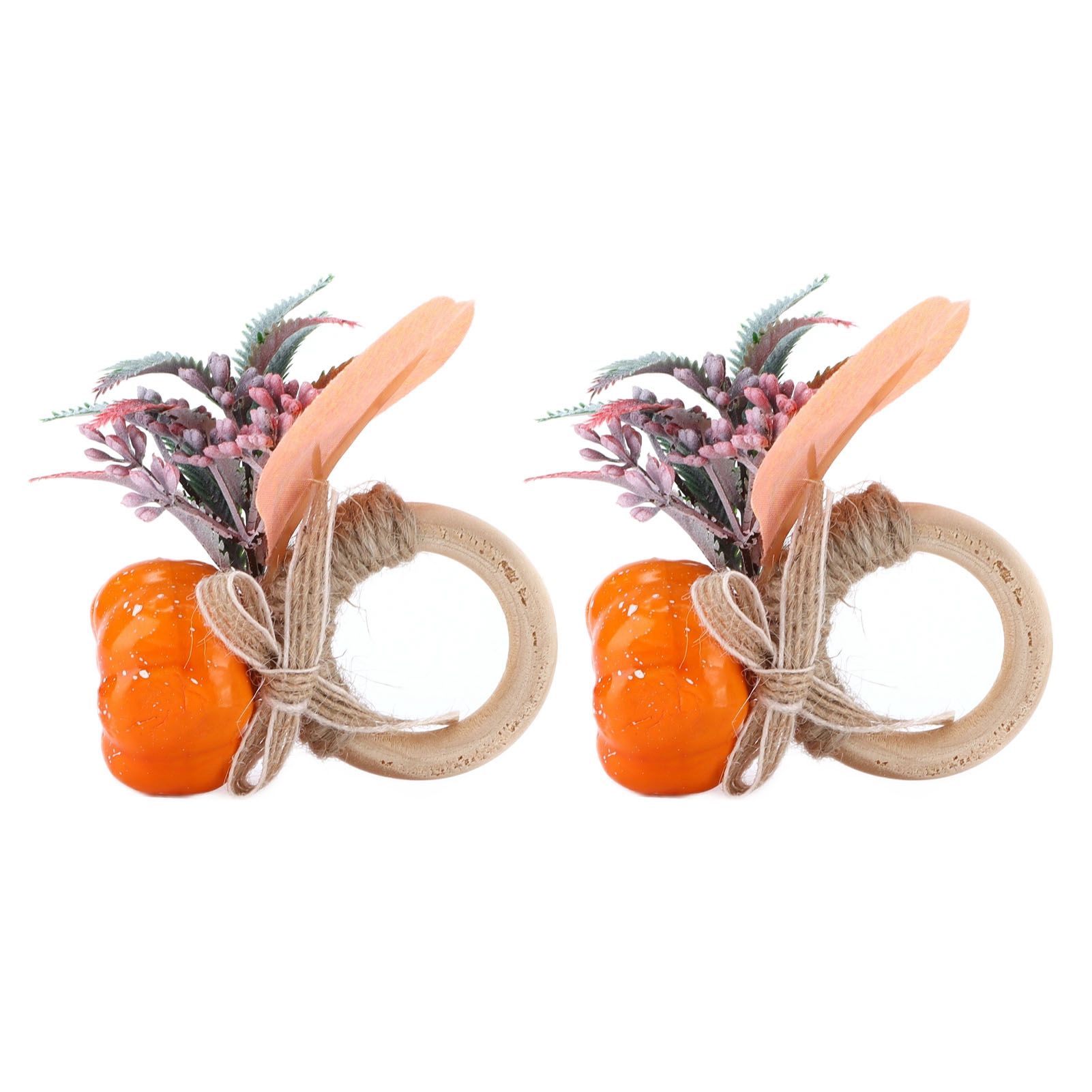 2Pcs Innovative Napkin Holder Simulation Napkin Ring for Halloween view 9