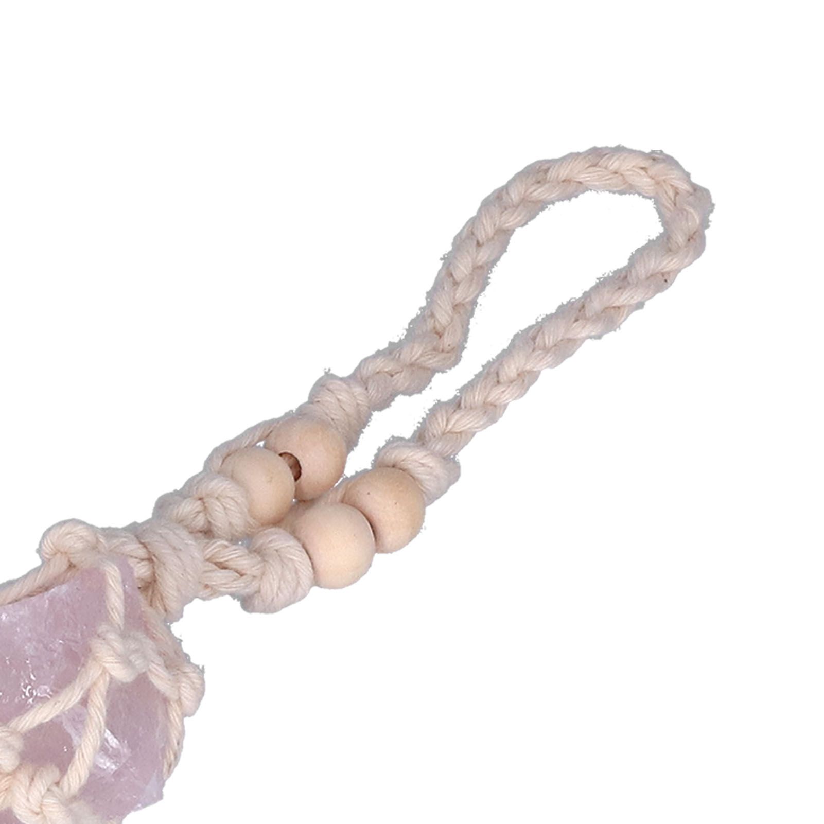 5pcs Necklace Cord Empty Stone Holder Rope Replacement Adjustable Quartz view 15