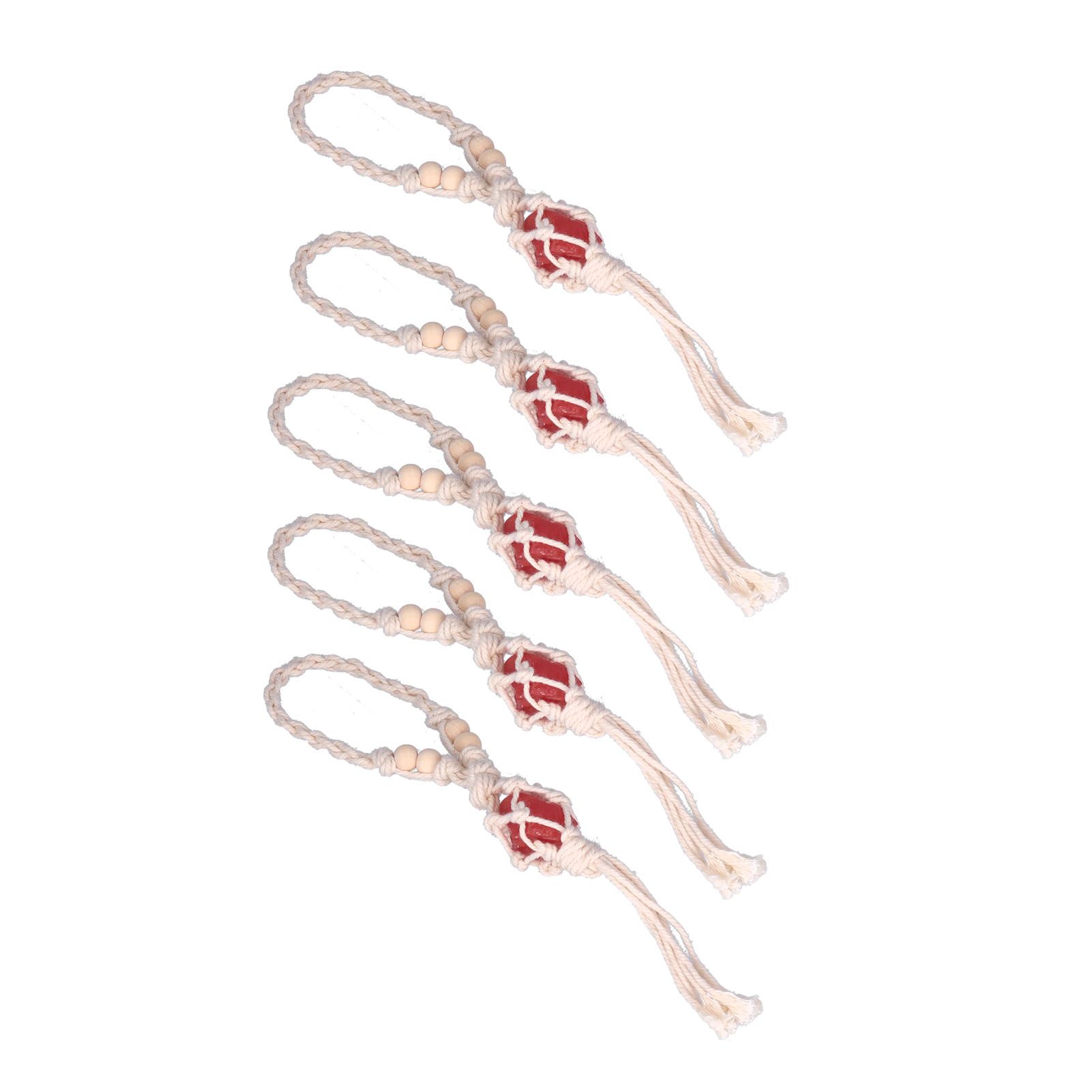 5pcs Necklace Cord Empty Stone Holder Rope Replacement Adjustable Quartz view 9