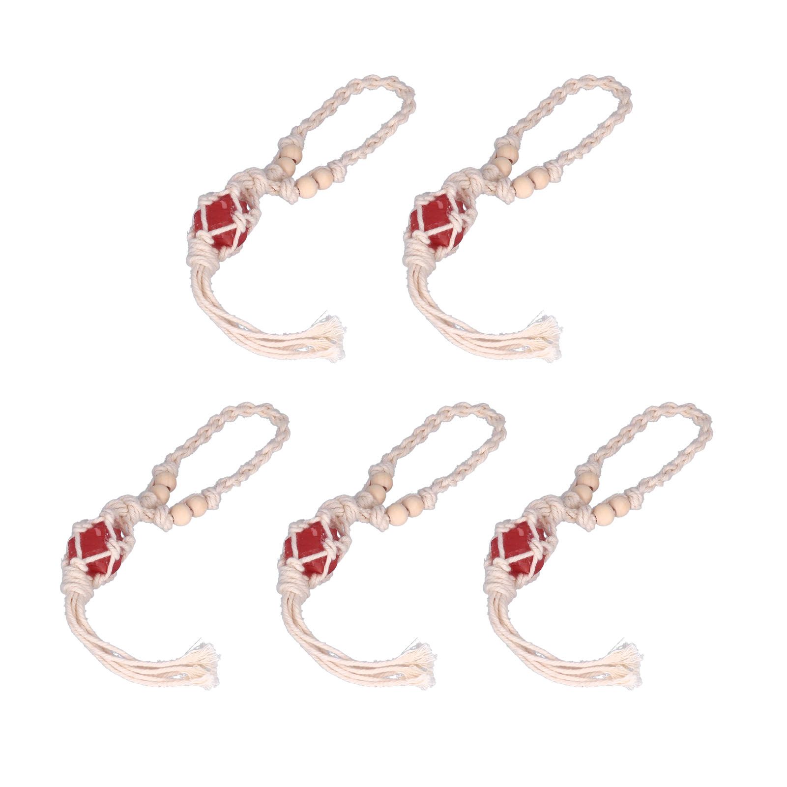 5pcs Necklace Cord Empty Stone Holder Rope Replacement Adjustable Quartz view 10