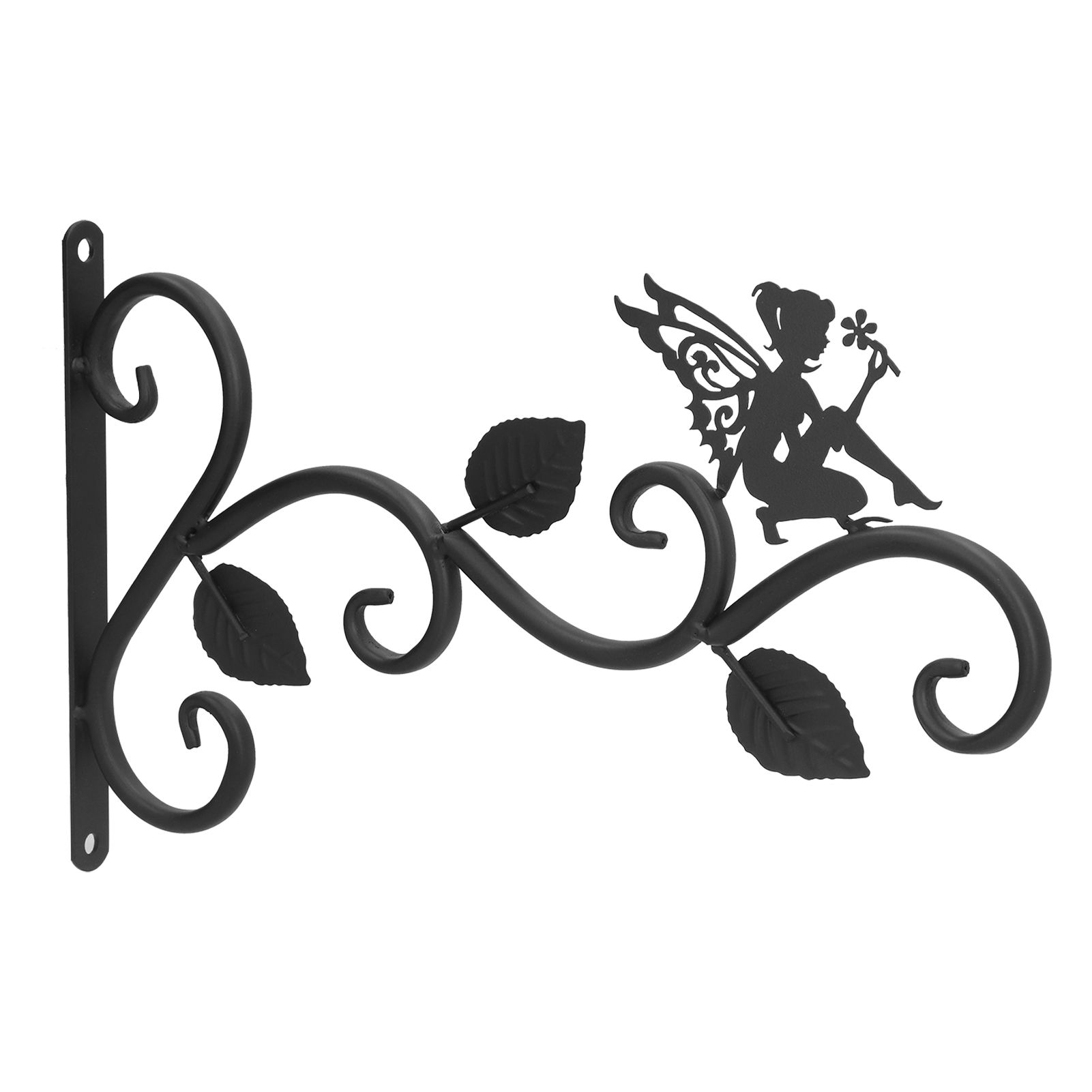 Hanging Plants Bracket Wrought Iron Wall Planter Hook Flower Pots Hanger for view 3