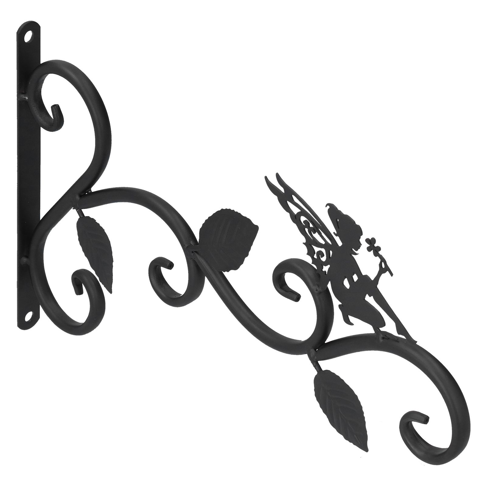 Hanging Plants Bracket Wrought Iron Wall Planter Hook Flower Pots Hanger for view 4